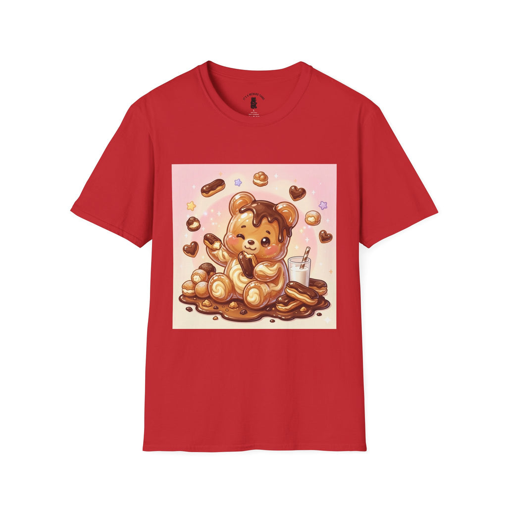 Simpley Sweet Eclair, Fudgey Oozy Bear Friend- Kawaii Graphic Shirt