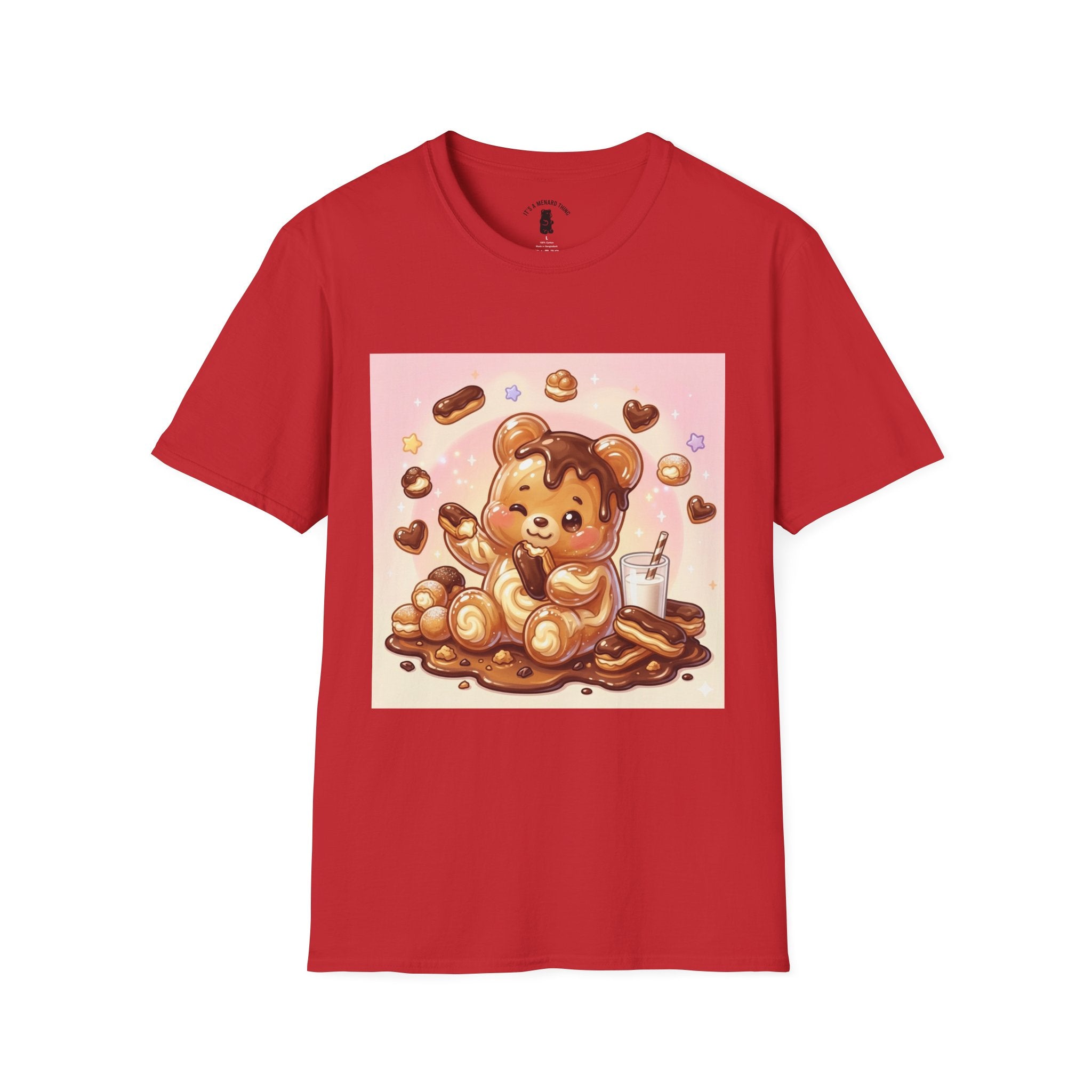 Simpley Sweet Eclair, Fudgey Oozy Bear Friend- Kawaii Graphic Shirt