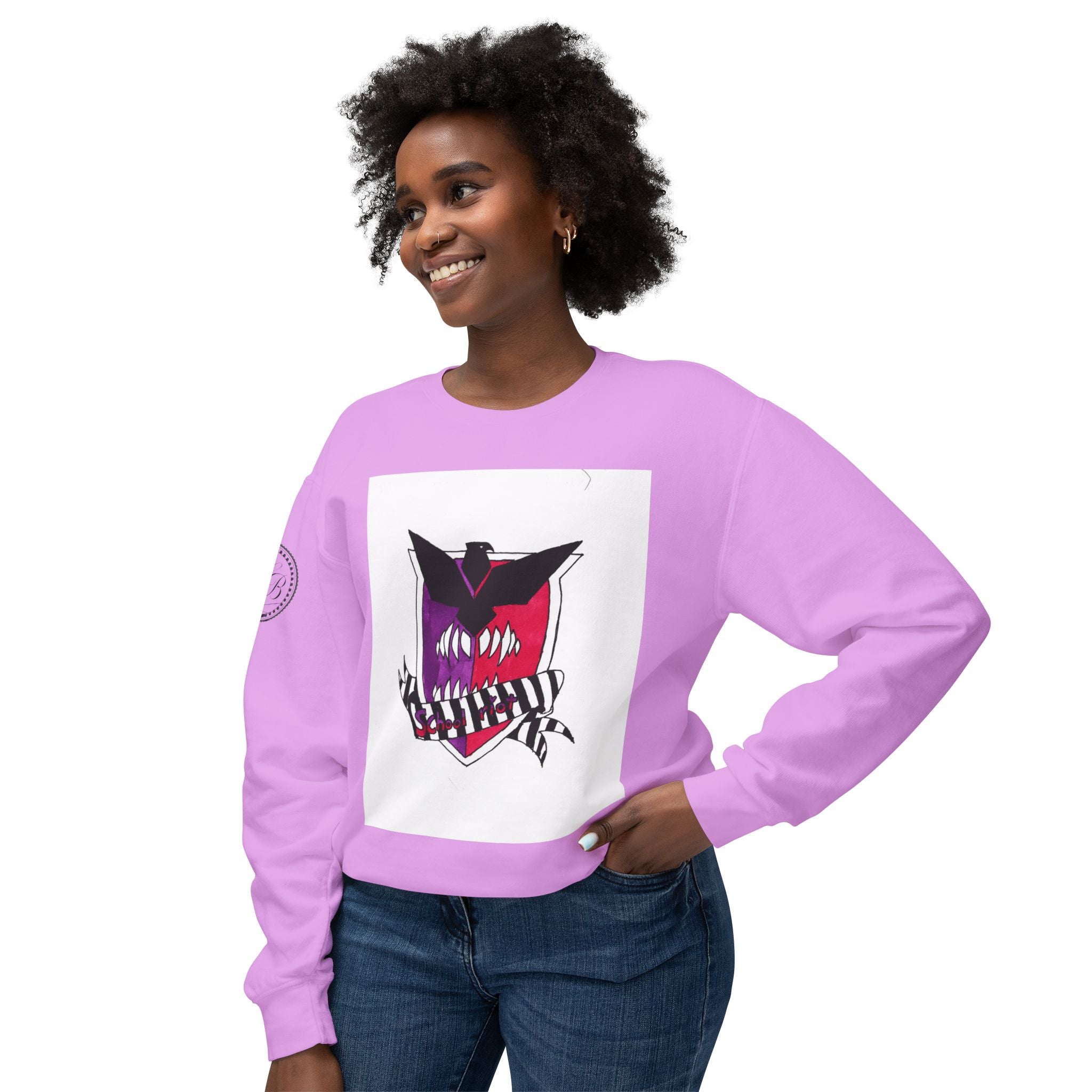 "School Riot" Hexilda Bane School Graphic Sweatshirt