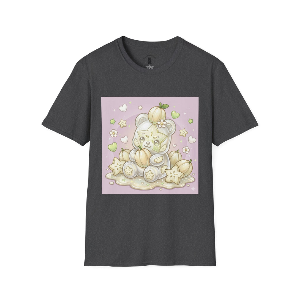 Cute Pumpkin Bear T-Shirt — Pastel Kawaii Fall Tee