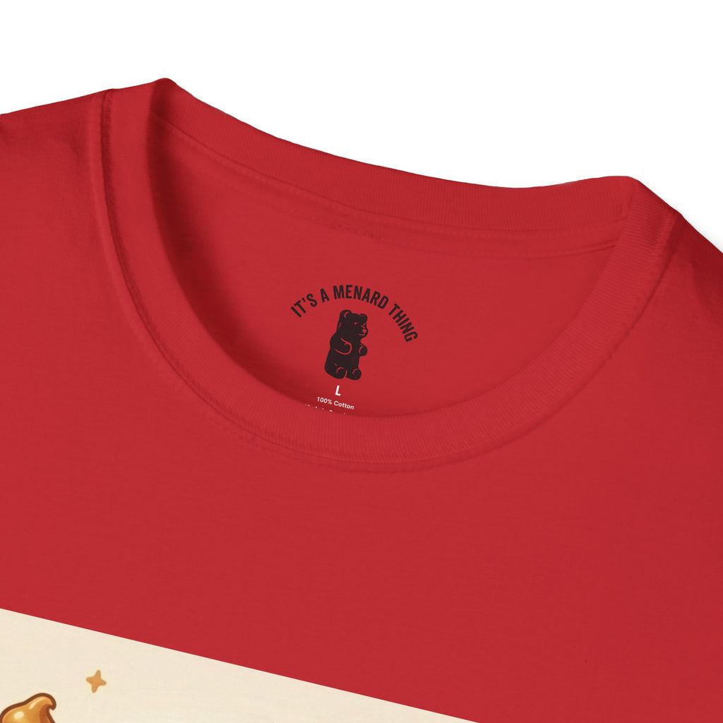 Butterscotch Drizzle Gooey Gummy Bear — Kawaii Graphic T-Shirt