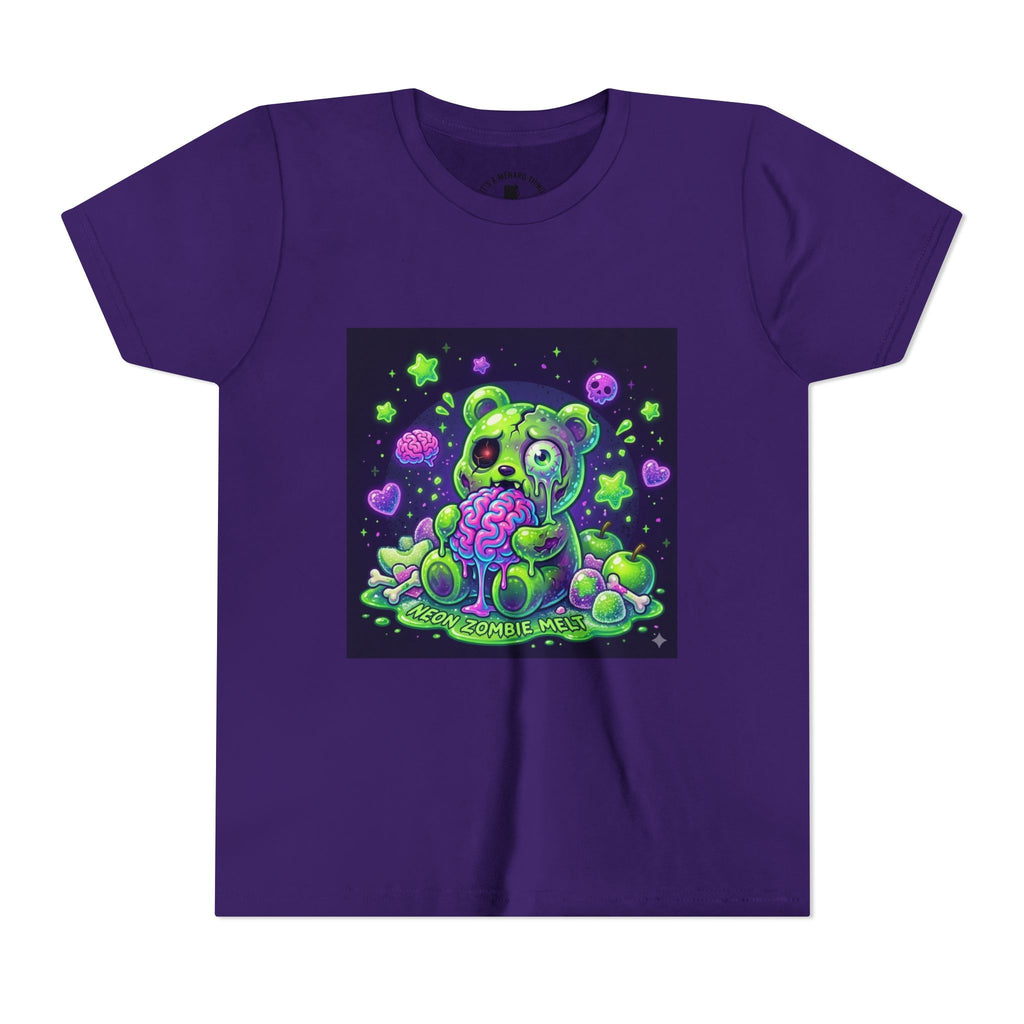 Neon Zombie Gooey Gummy Bear Graphic Tee