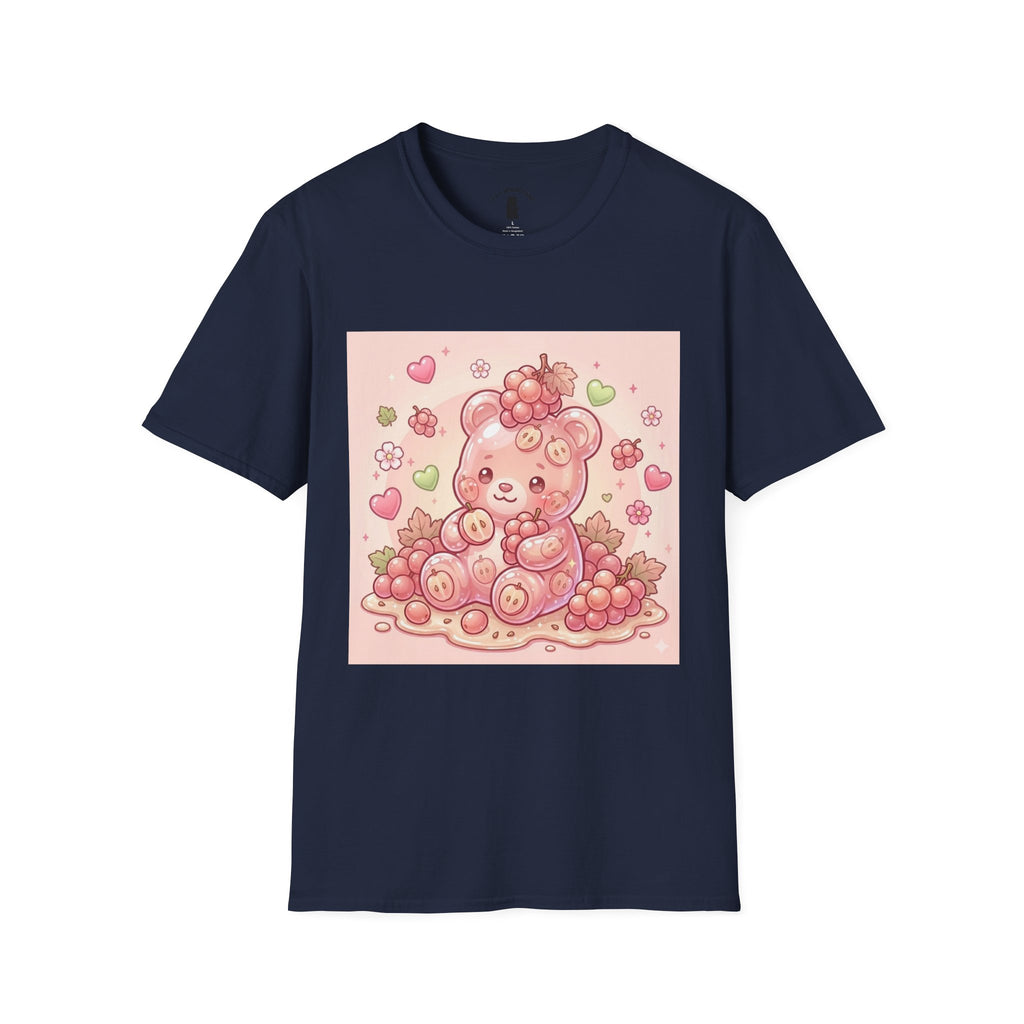 Special Japanese Koshu Pink Grapes, Exotic Oozy Gummy Bear — Cute Graphic Shirt