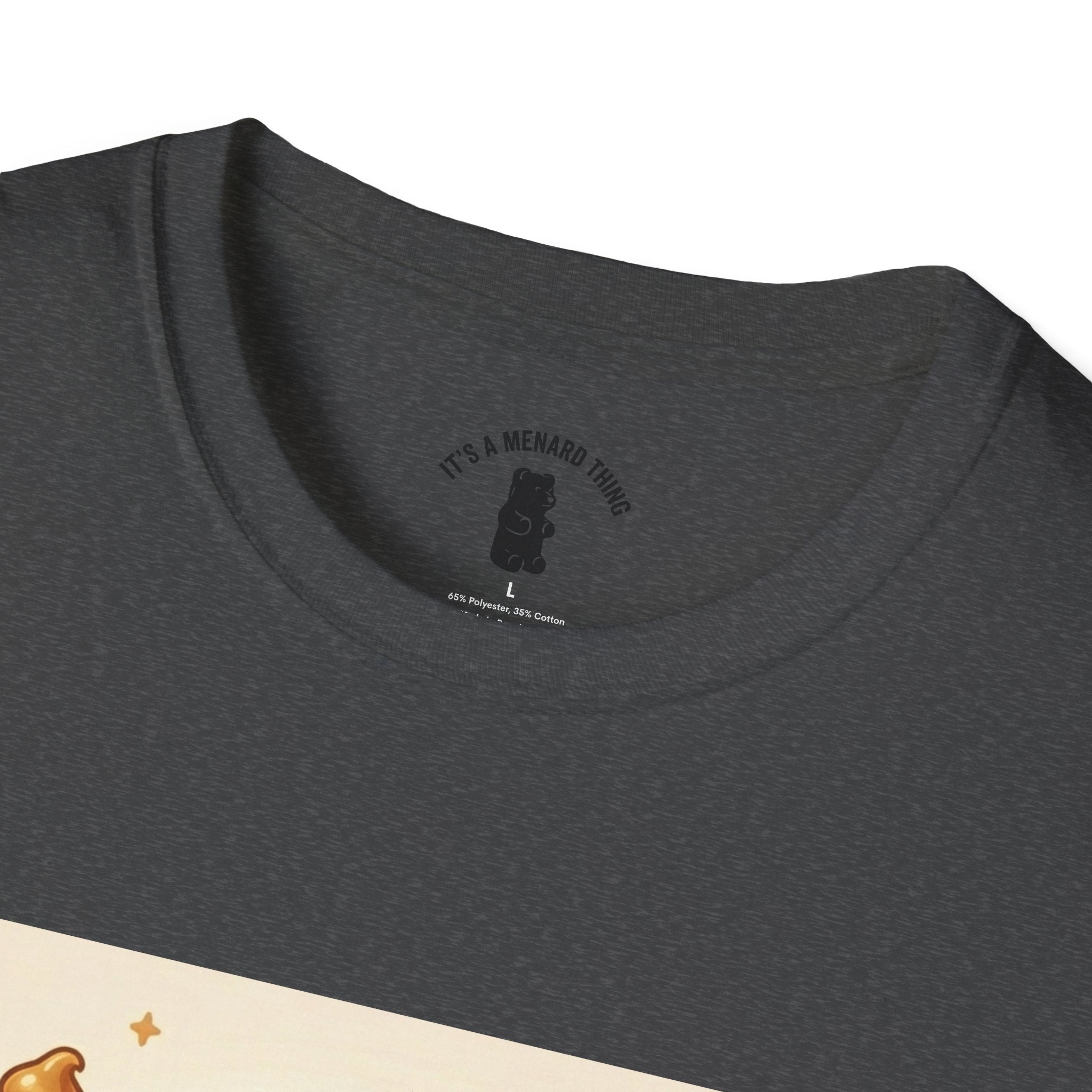 Butterscotch Drizzle Gooey Gummy Bear — Kawaii Graphic T-Shirt