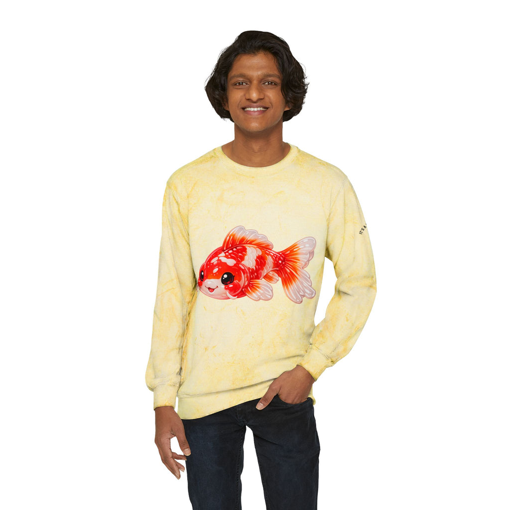 Cute Koi Fish Special Graphic Sweatshirt