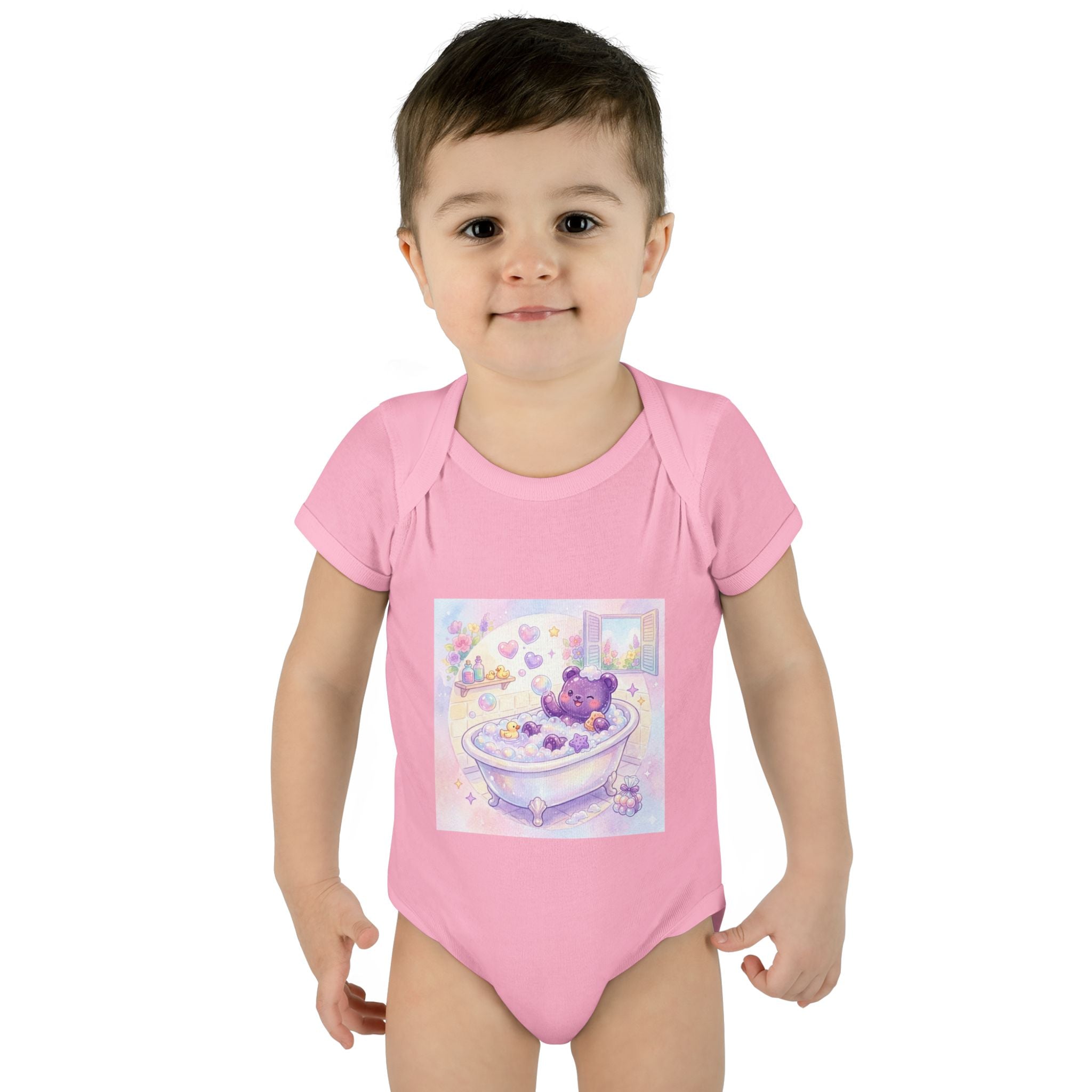 Baby Bodysuit — Gooey Gummy Bear Bubble Bath Infant Onesie