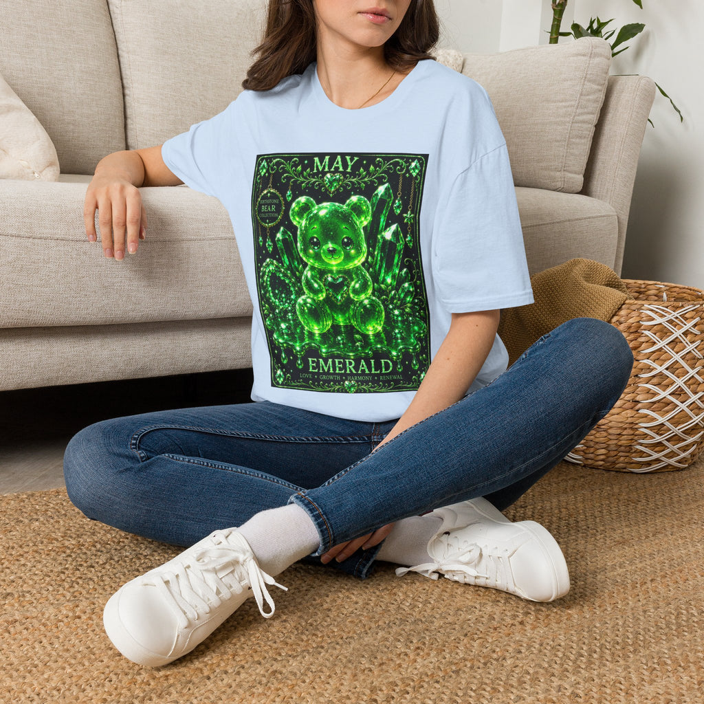 May, Emerald Birthstone Oozy Bear Gummy Special Addition- Graphic Shirt