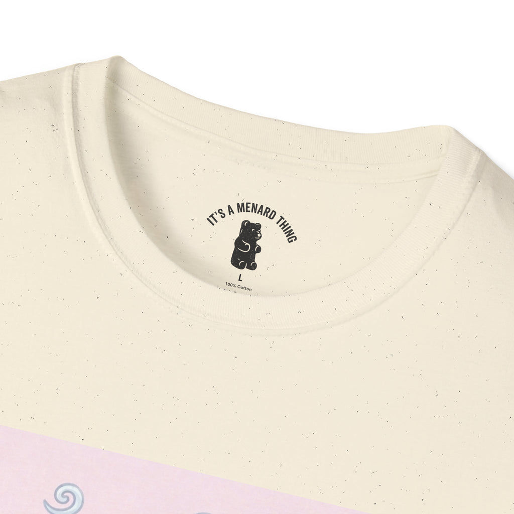 Elemental, Air White Gooey Gummy Bear — Pastel Graphic Tee