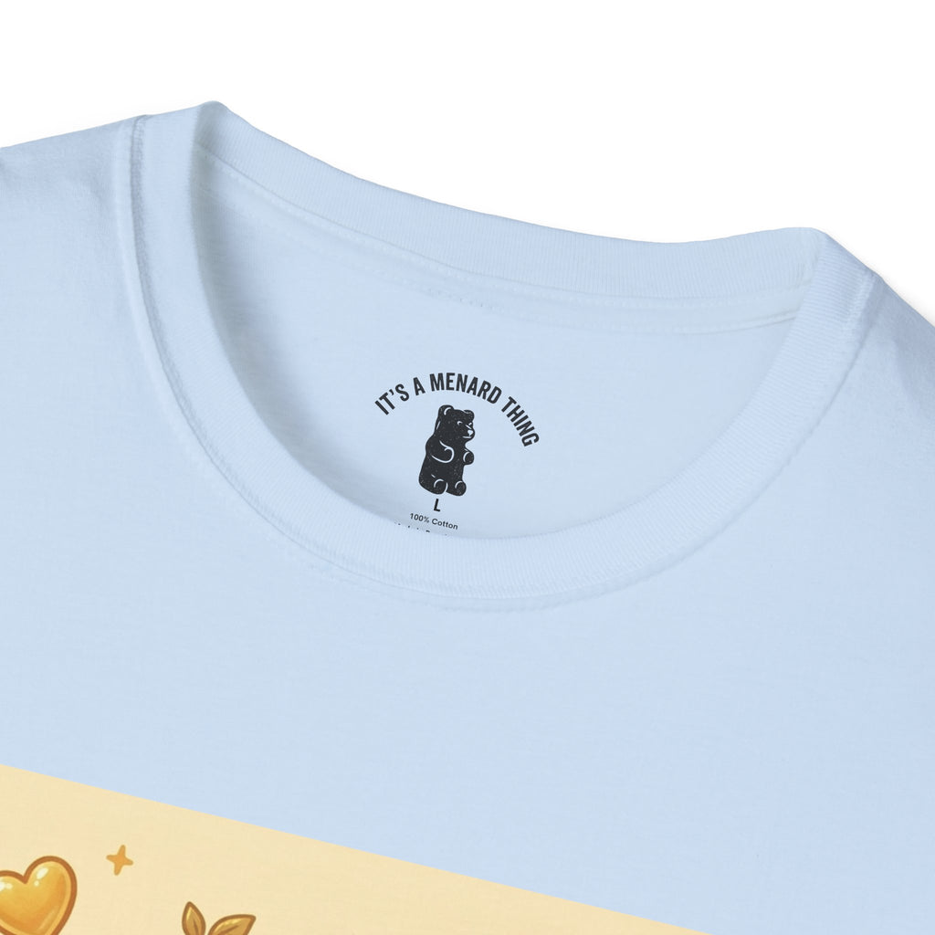Honey Iced Tea on a Hot Day, Gooey Gummy Bear Tee — Cute Graphic T-Shirt