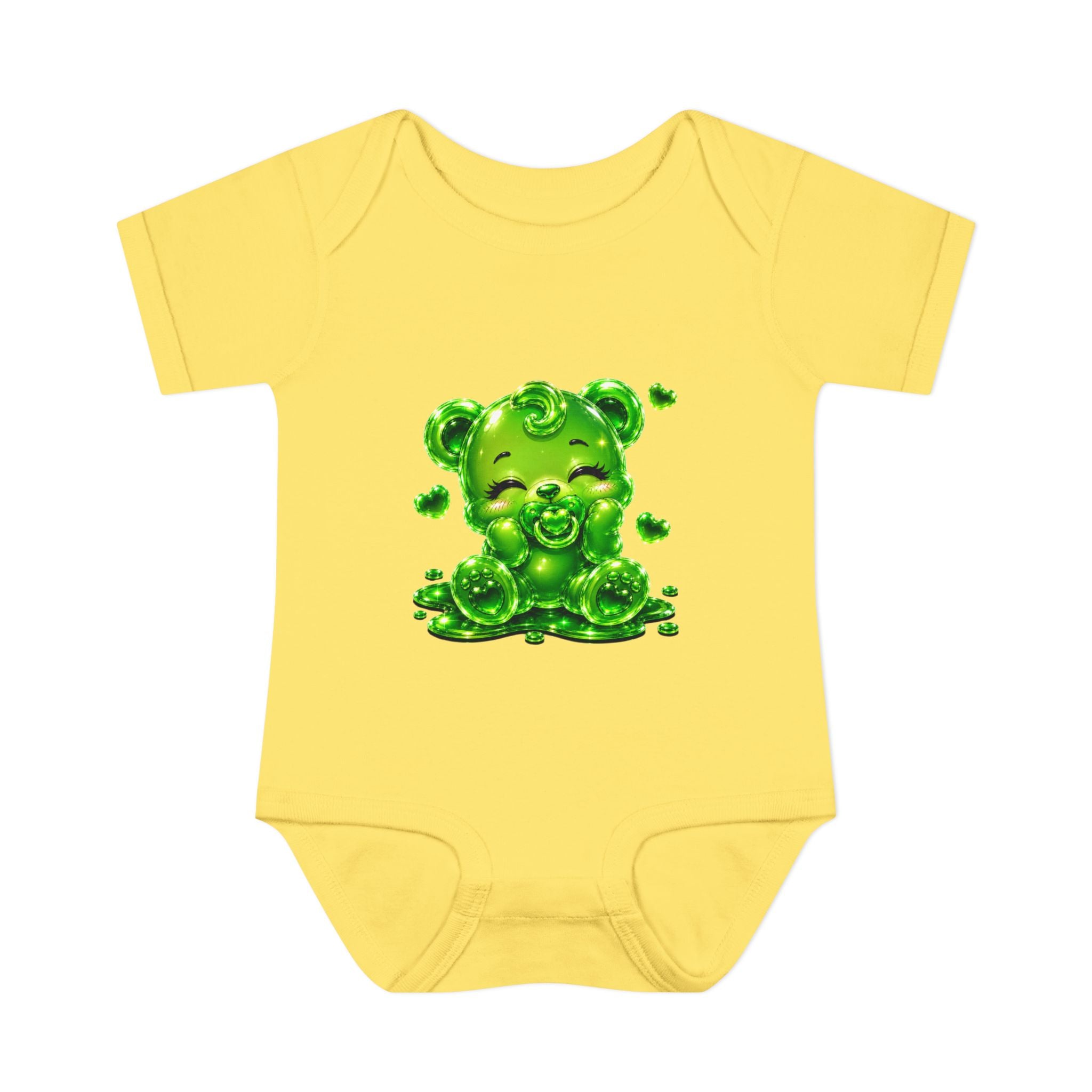 Happy Oozy Baby Gummy Bear Cutie Addition- Graphic Onesie
