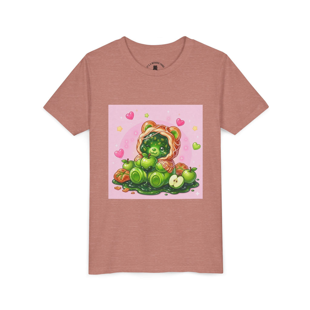 Cute Green Apple Gooey Gummy Danish Bear