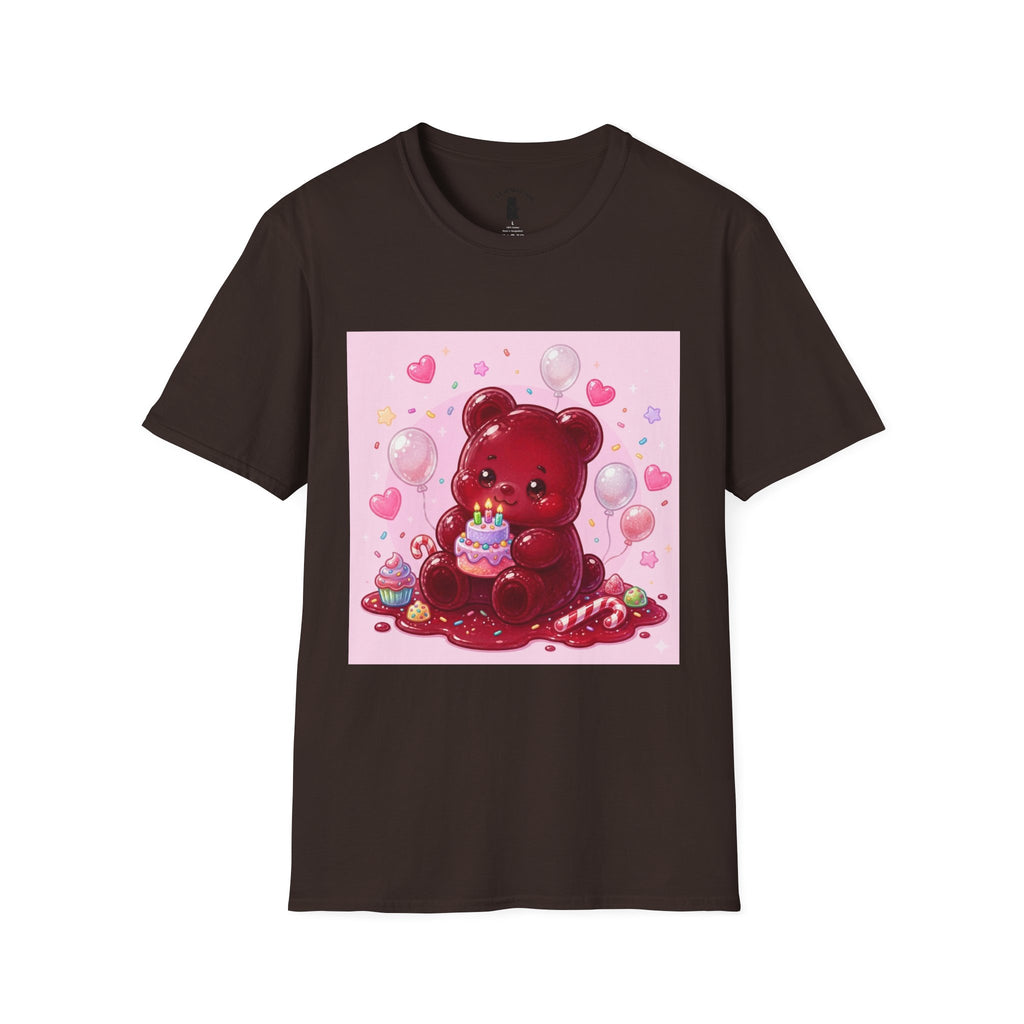 Kawaii Gummy Bear Birthday T-Shirt
