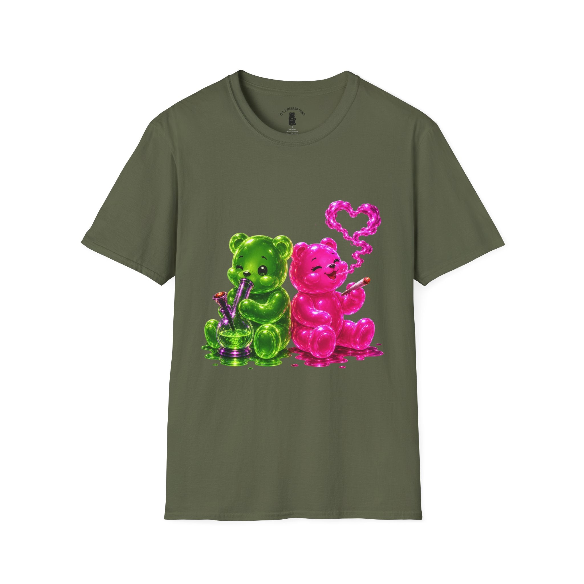 Lighting A Blazer, Oozy Bear Special Dou Gummies- Graphic Shirt (Adults Only!)