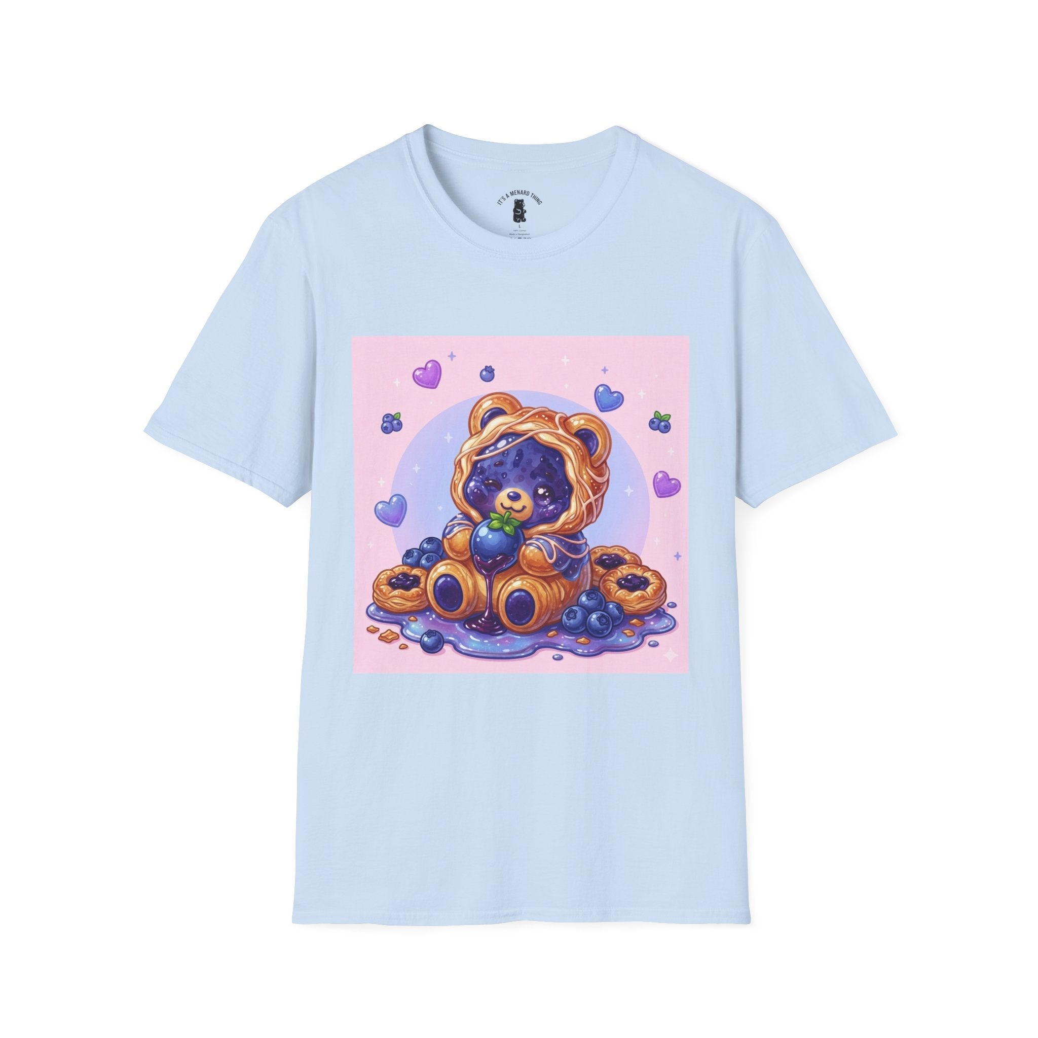Blueberry Danish Gooey Gummy Bear— Cozy Cute Design