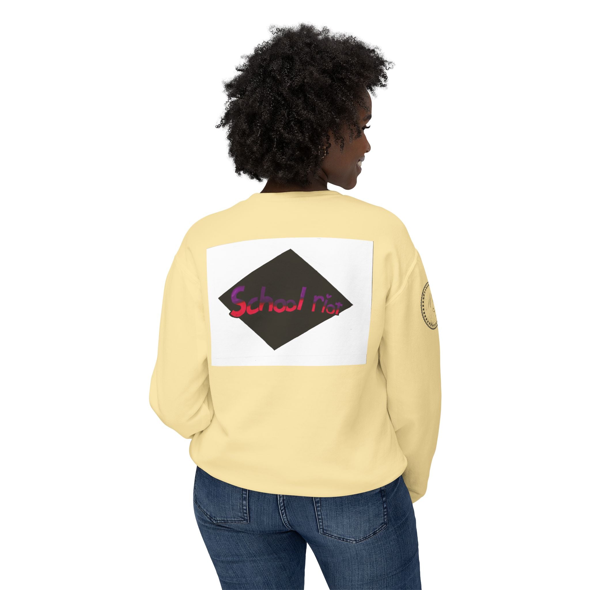 "School Riot" Hexilda Bane School Graphic Sweatshirt