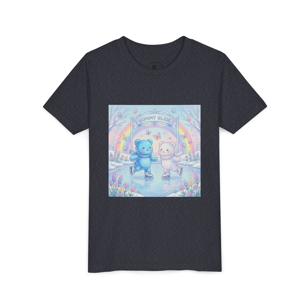 Ice Skating Gooey Gummy Bears- Youth T-Shirt