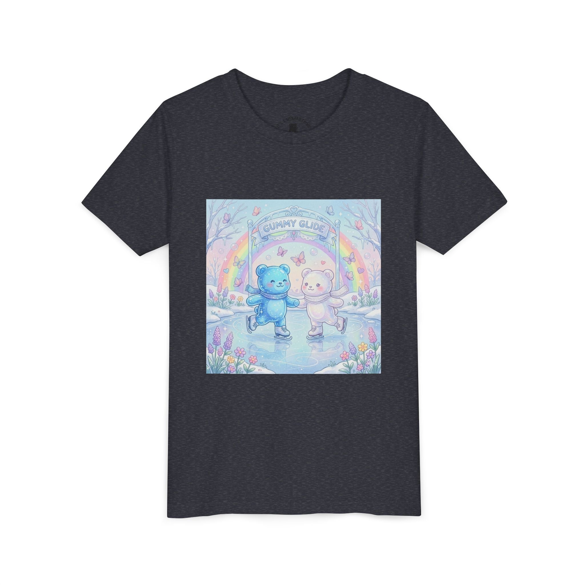 Ice Skating Gooey Gummy Bears- Youth T-Shirt