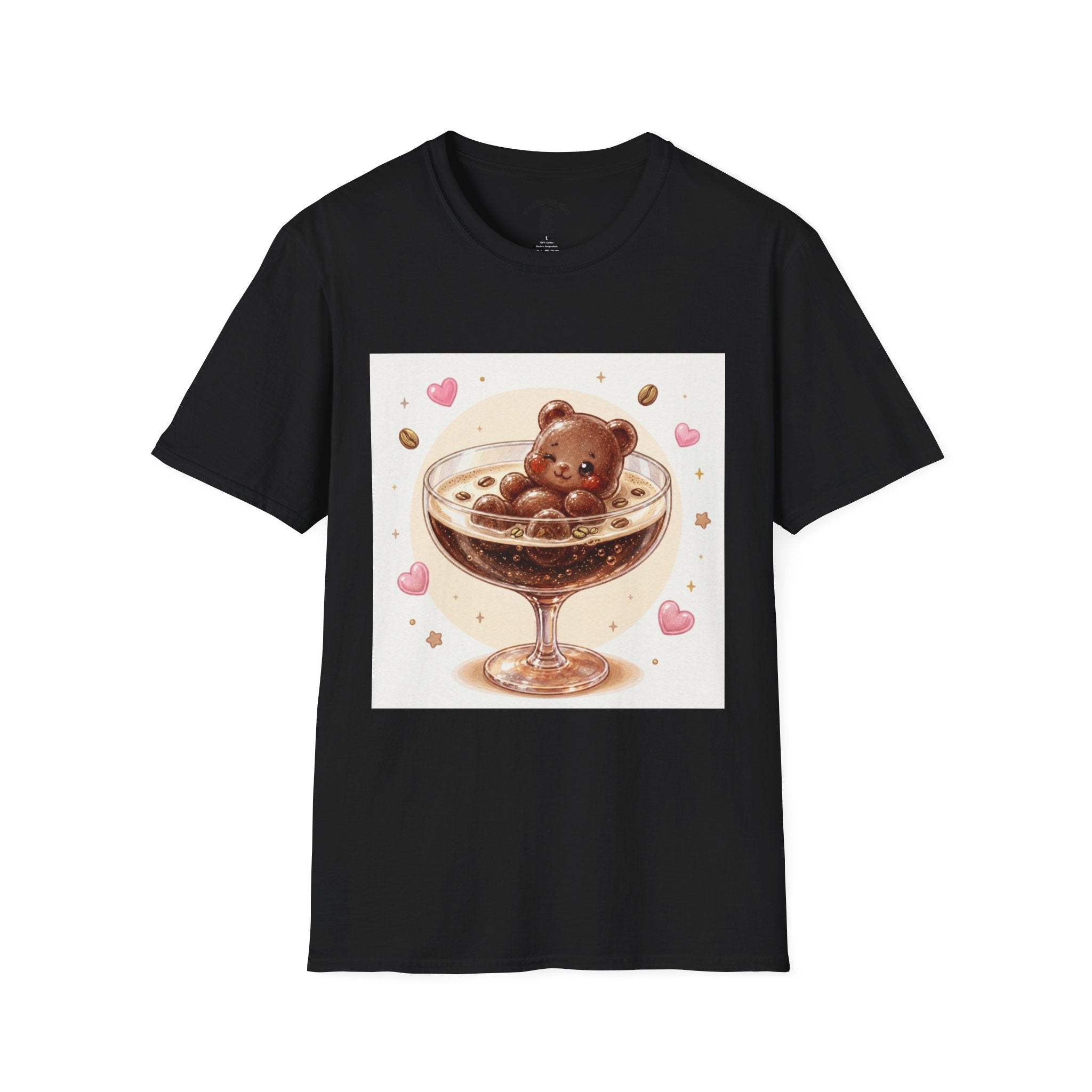 Tart Coffee Martini pool Boozy Gooey Gummy Bears- Kawaii Graphic T-Shirt