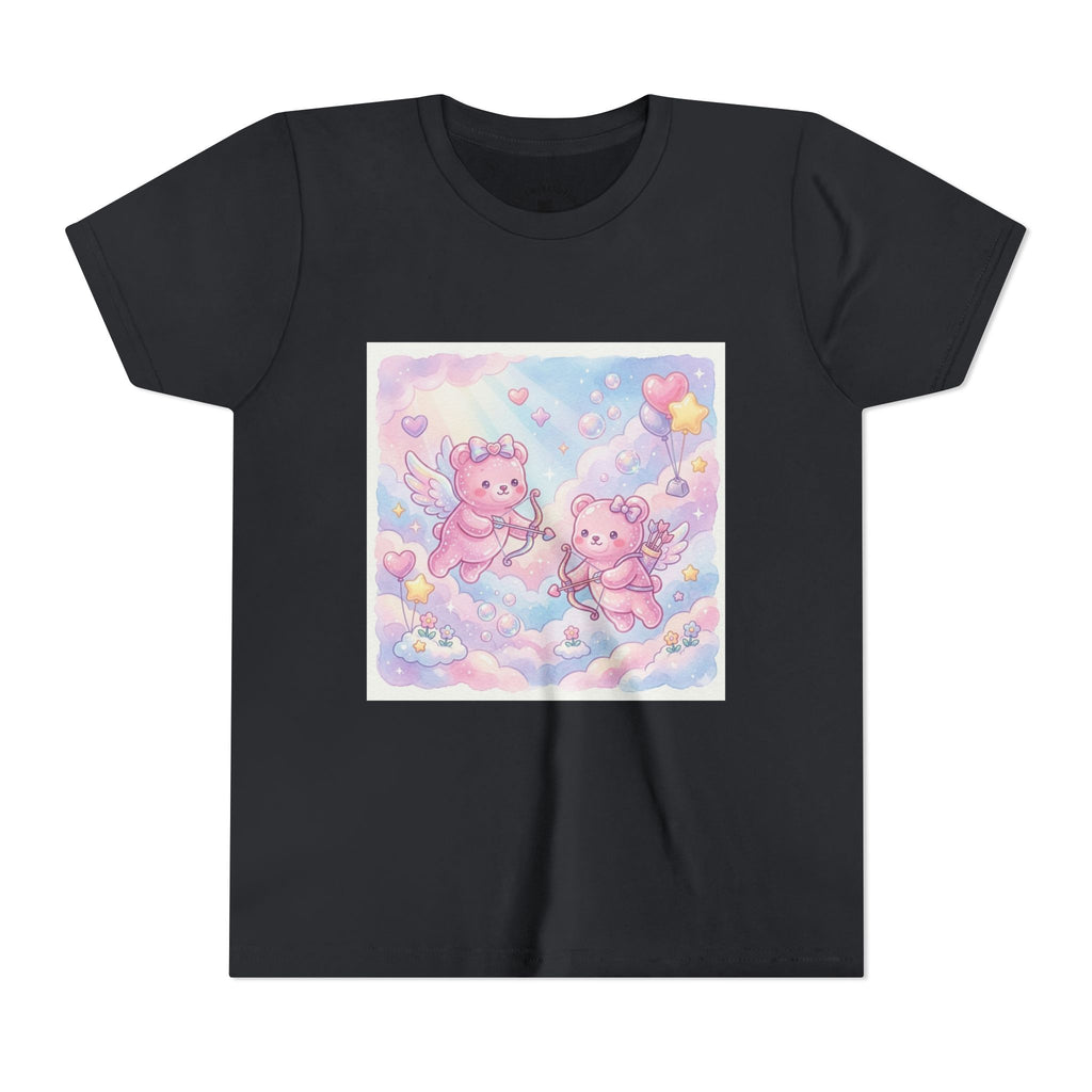 Cherub Angels Gooey Gummy Bear Friends- Hearts Pastel Cloud Graphic