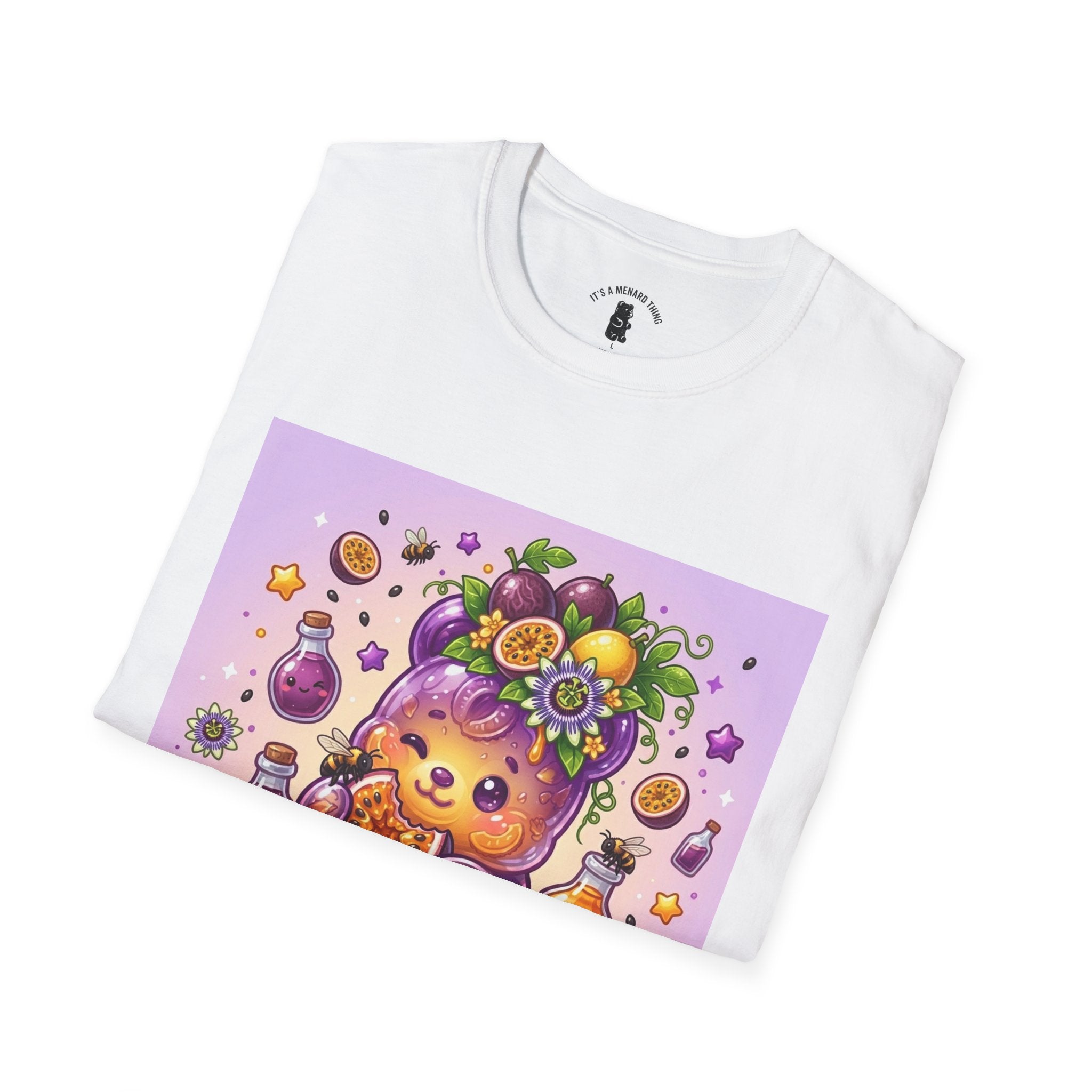 Passion Fruit, Exotic Gooey Gummy Bear— Cute Graphic T-Shirts