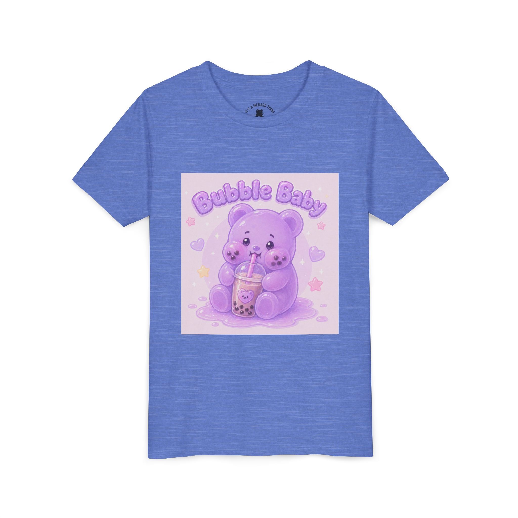 'Bubble Baby' Gooey Gummy Bear Boba Milk Tea Graphic