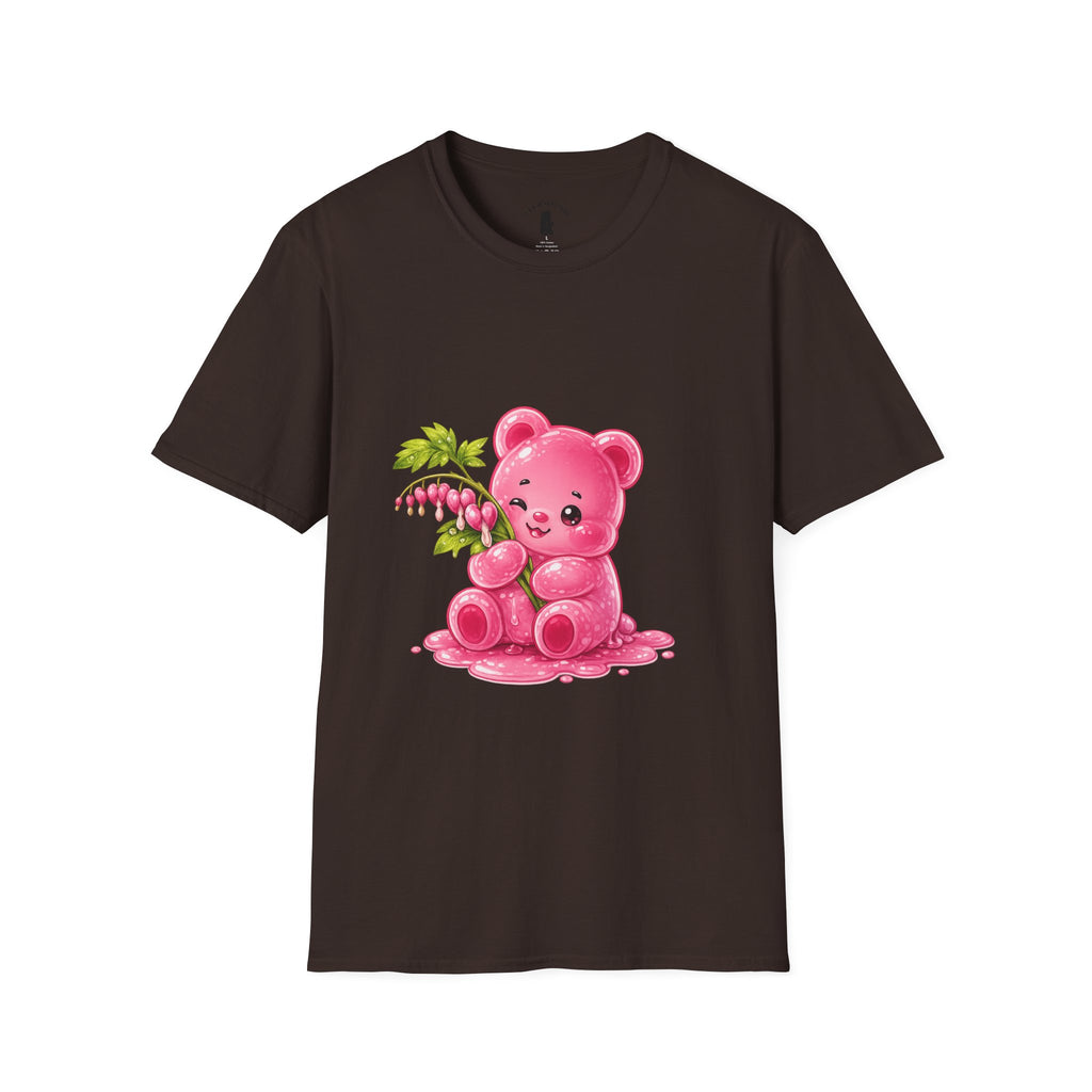 Praising Bleeding Hearts, Pink Oozy Bear Gummy Special- Graphic Shirt