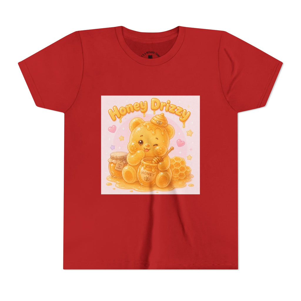Honey Drizzy Cute Gooey Gummy Bear Short Sleeve Shirt