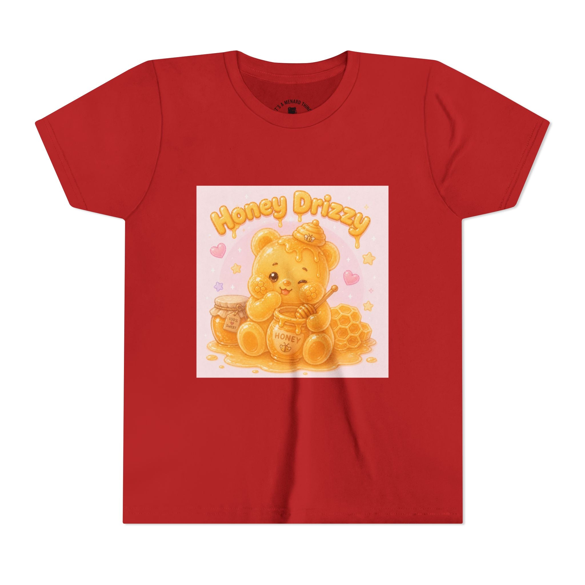 Honey Drizzy Cute Gooey Gummy Bear Short Sleeve Shirt