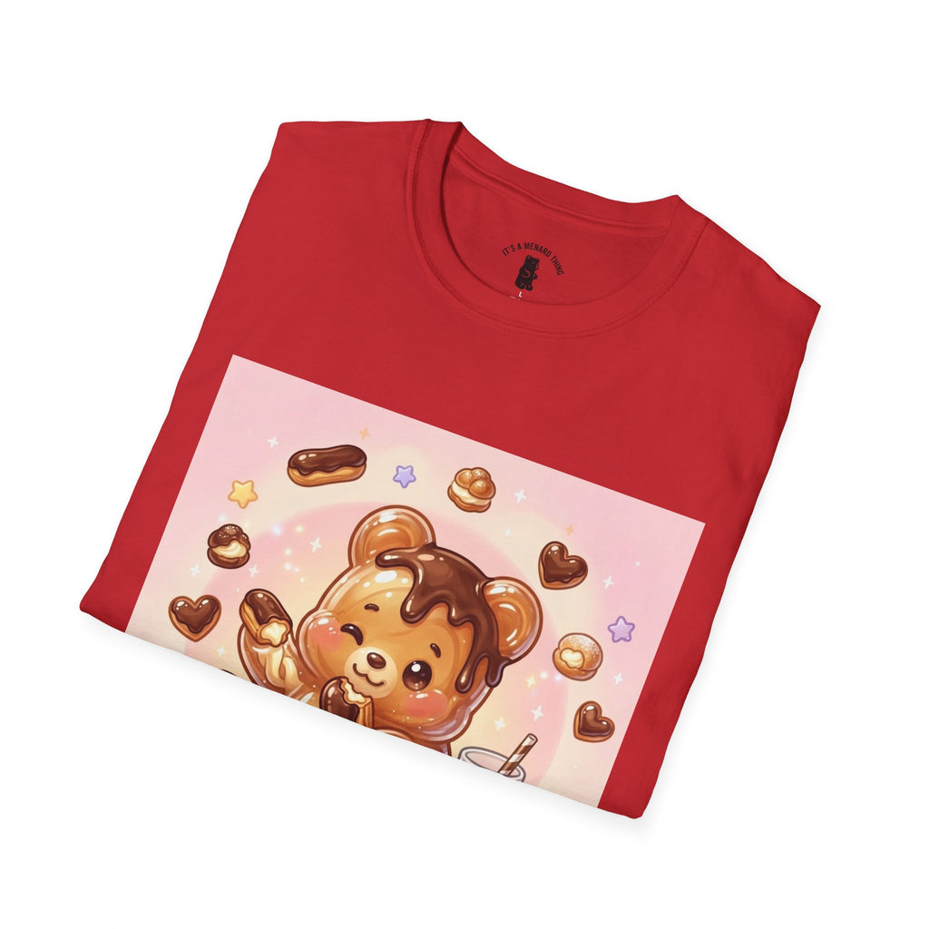 Simpley Sweet Eclair, Fudgey Oozy Bear Friend- Kawaii Graphic Shirt
