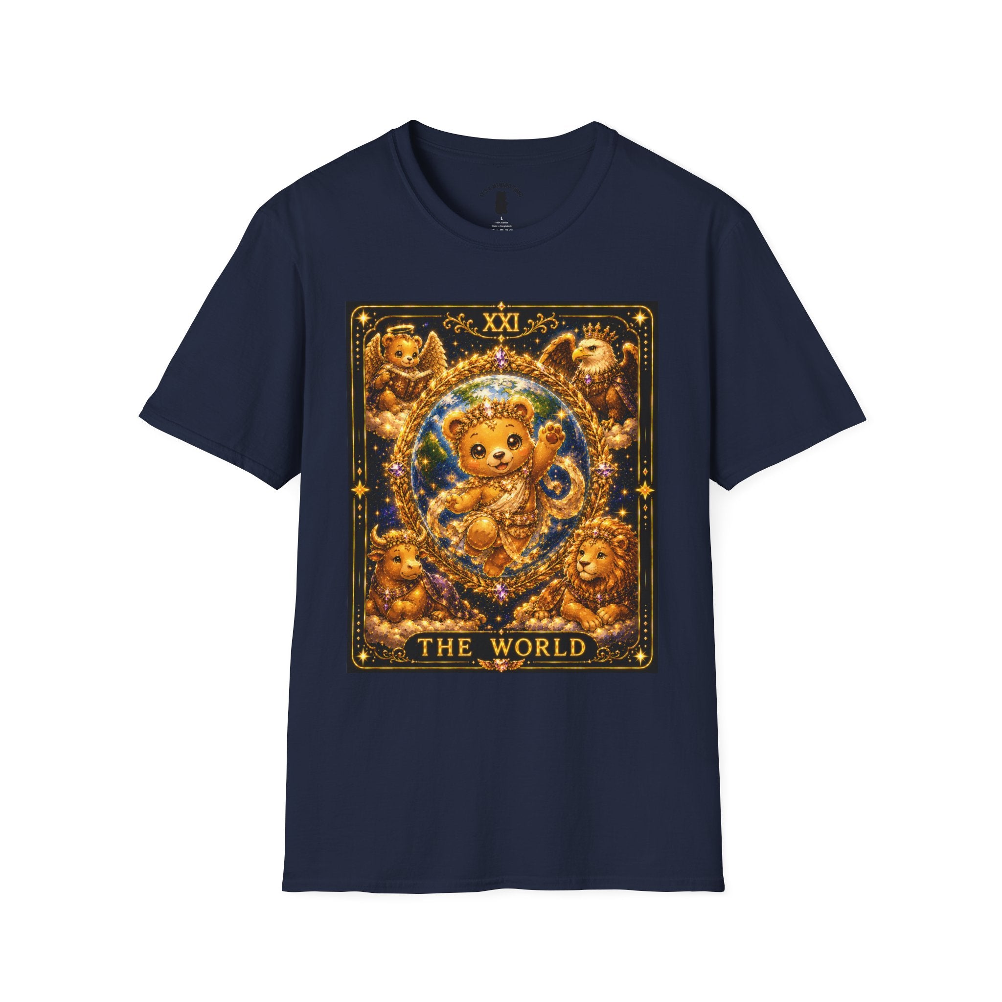The World Tarot Golden Oozy Bear Special Addition- Graphic Shirt