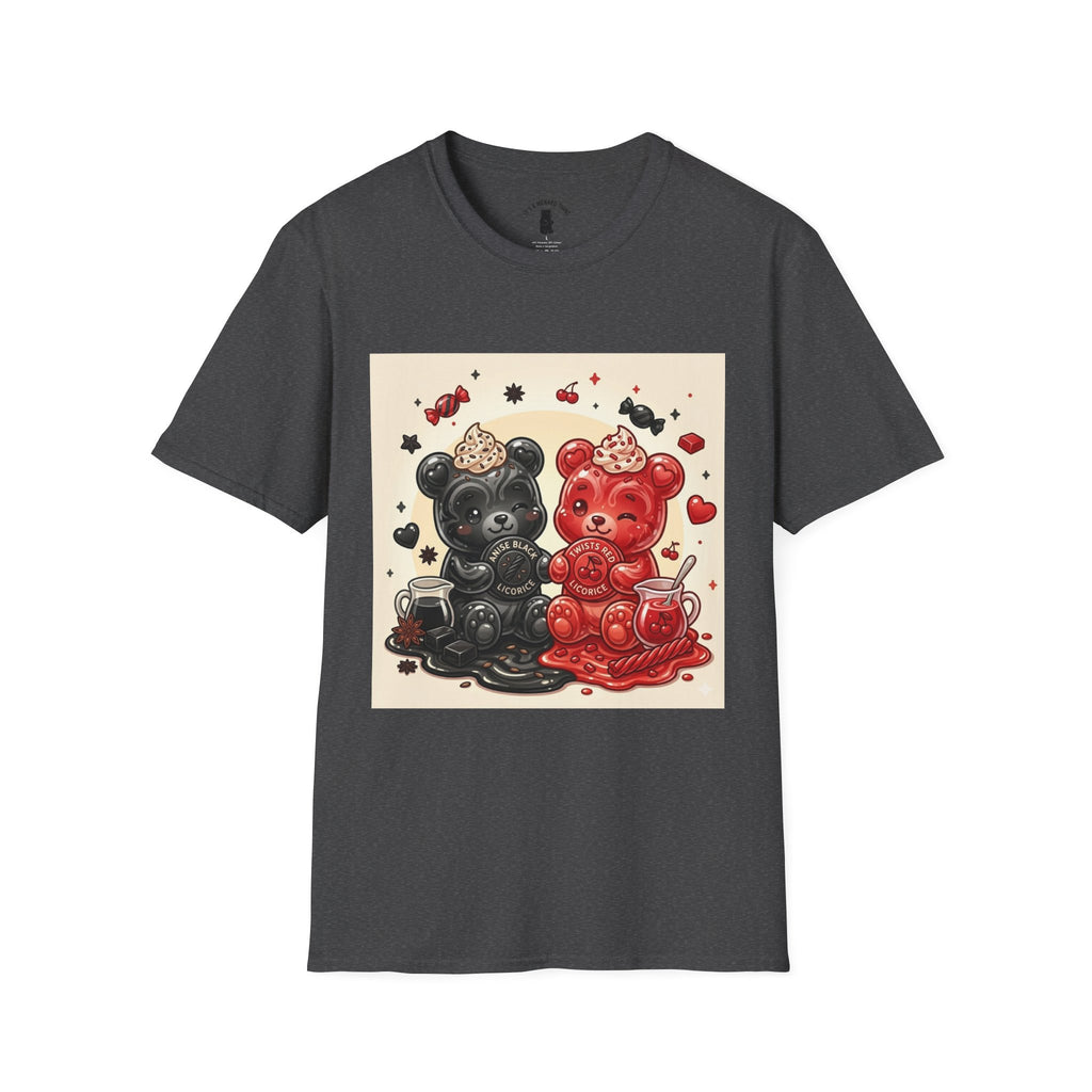 Licorice Twins, Gooey Gummy bears — Kawaii Graphic T-Shirt