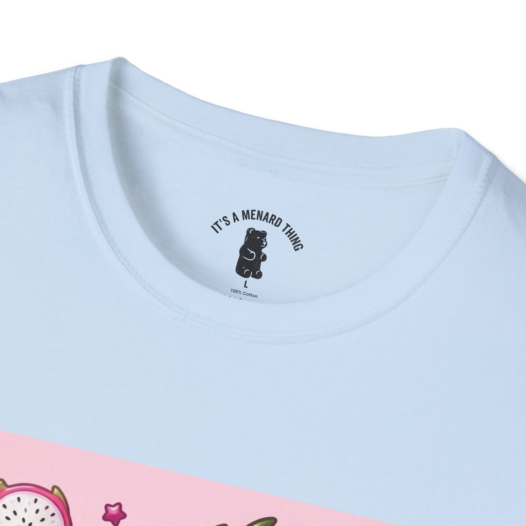 Exotic Pink Dragon Fruit Gooey Gummy Bear  — Adorable Graphic T-Shirt
