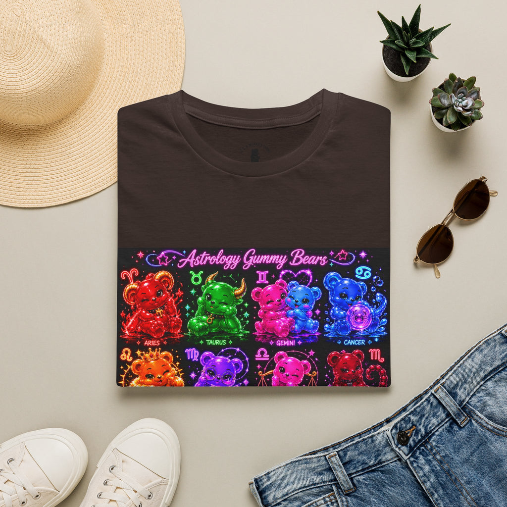 Astrology Gummy Bears Special Addition Grid — Colorful Graphic Shirt