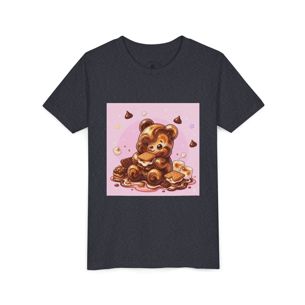 Chocolate, Marshmello S'more Gooey Fudge Gummy Bear Dessert Graphic Tee