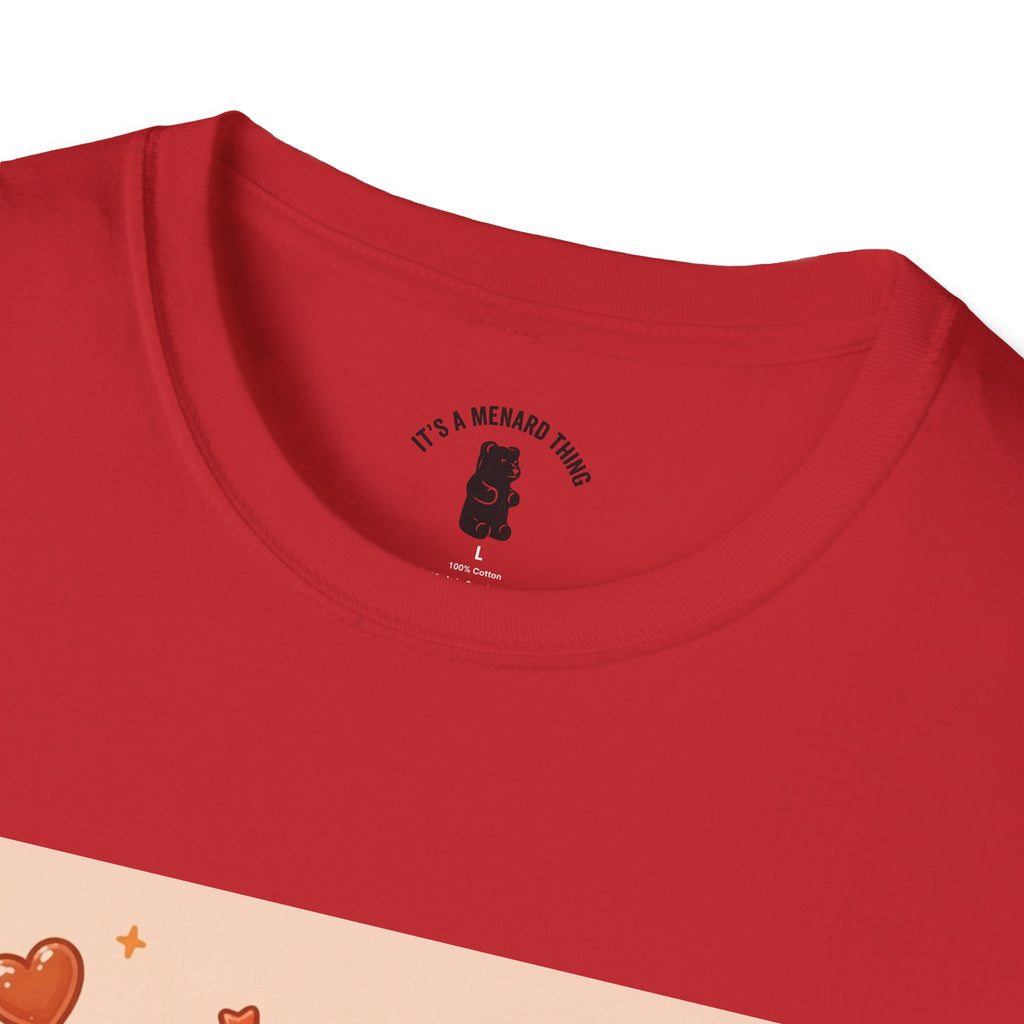 Pumpkin Spice Latte Time, With Pie and Love Gooey Gummy Bear — Kawaii Graphic Tee