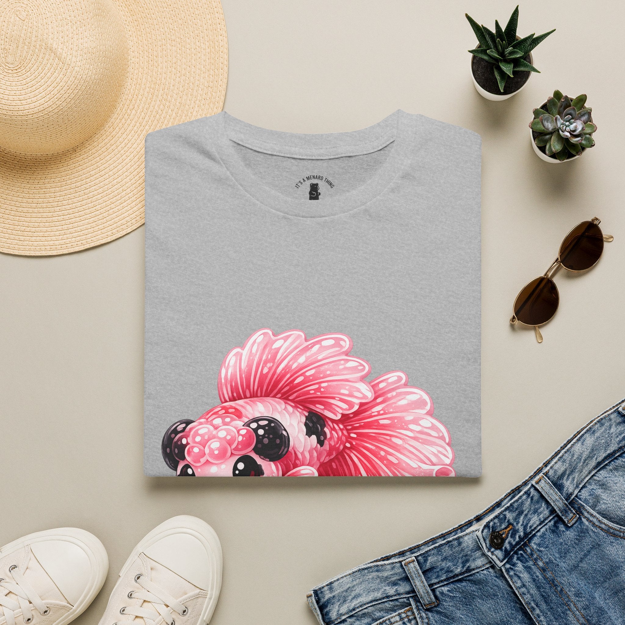 Pink Betta Aquarium Lover Special Addition- Graphic Shirt