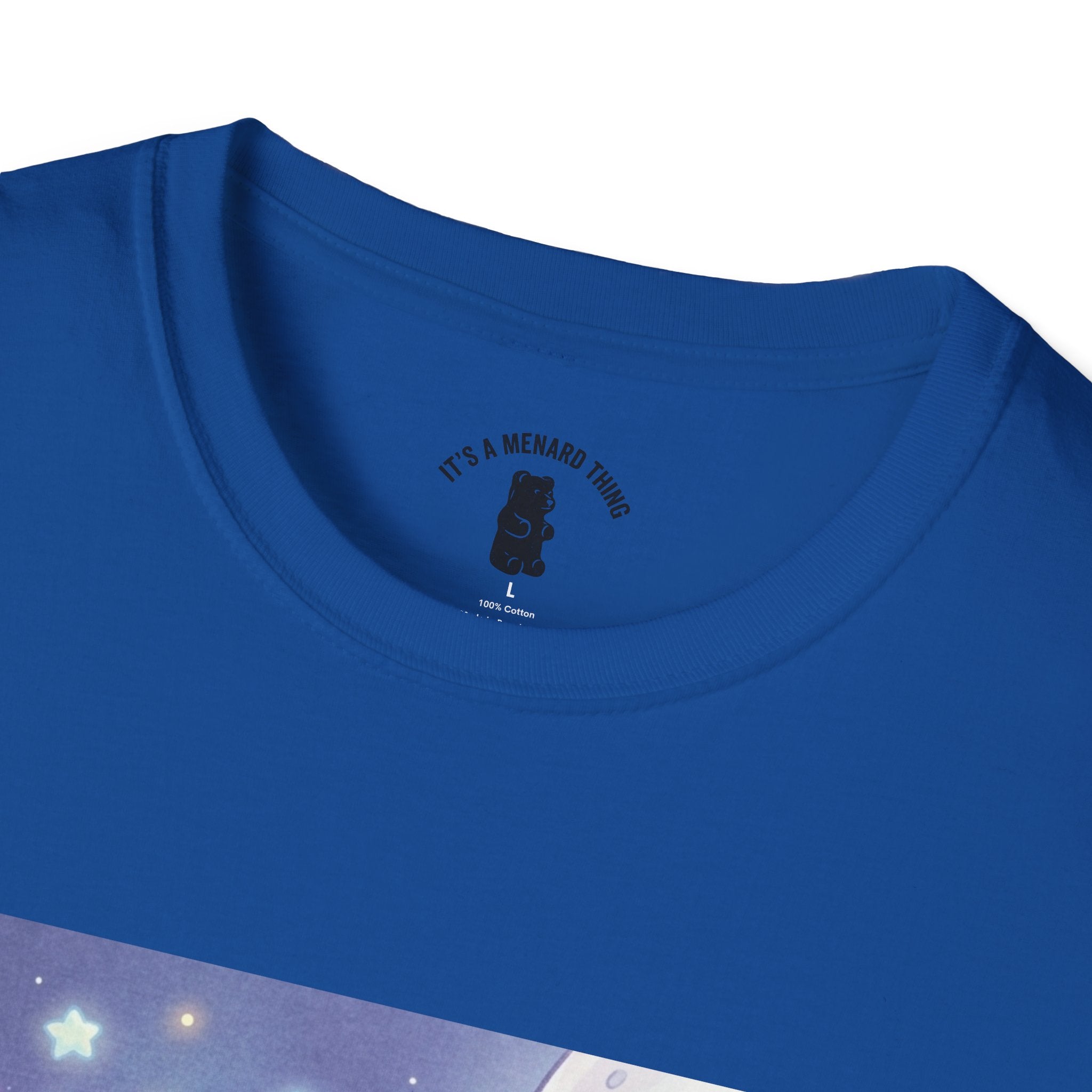Float Me To The Moon, Crytal White Gooey Gummy Bear — Pastel Graphic T-Shirt