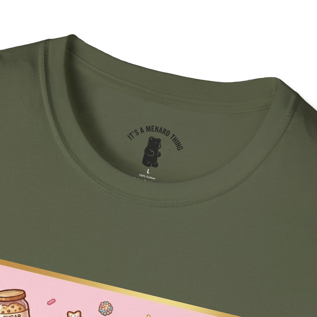 Kawaii Gooey Gummy Bear with Sugar Cookies T-Shirt