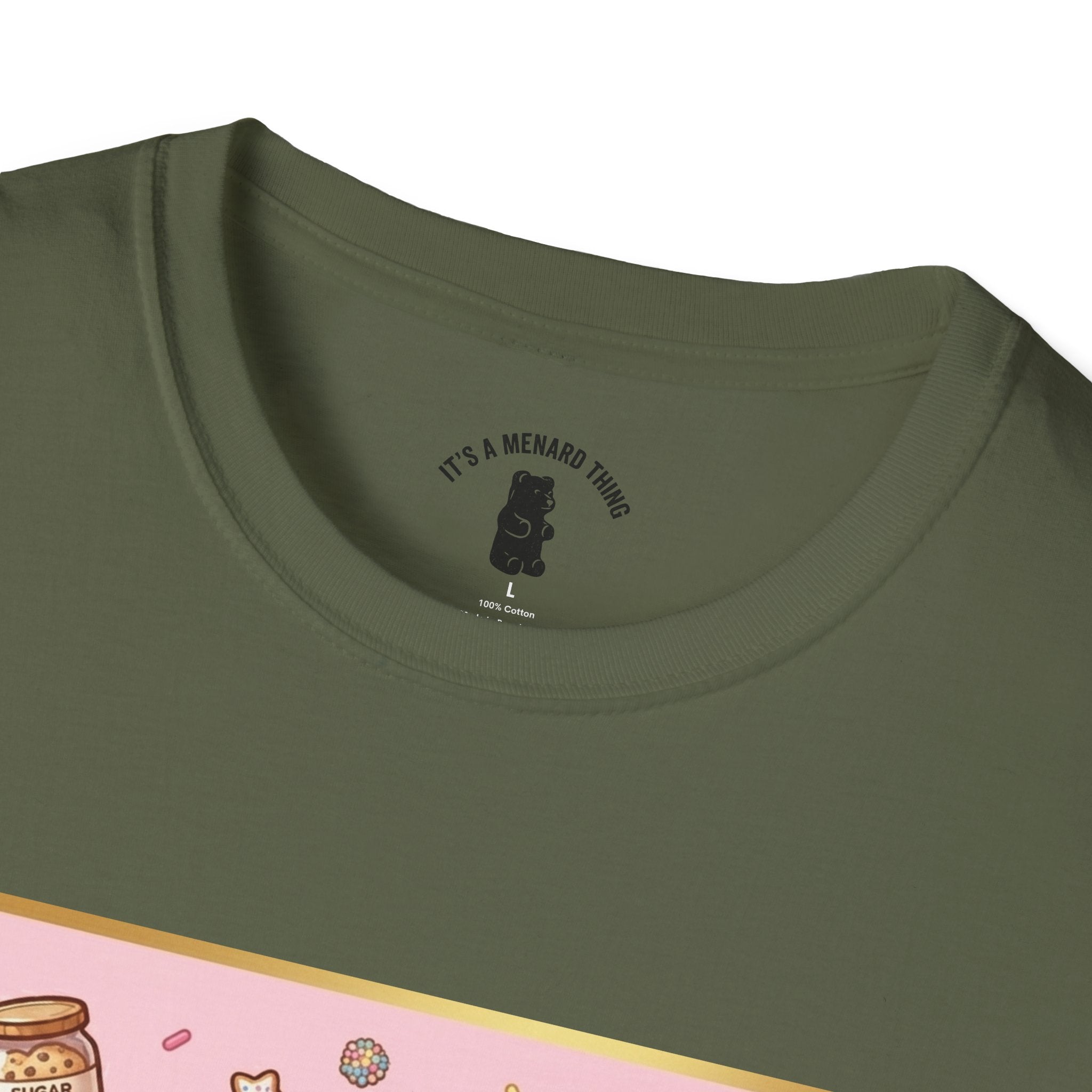 Kawaii Gooey Gummy Bear with Sugar Cookies T-Shirt