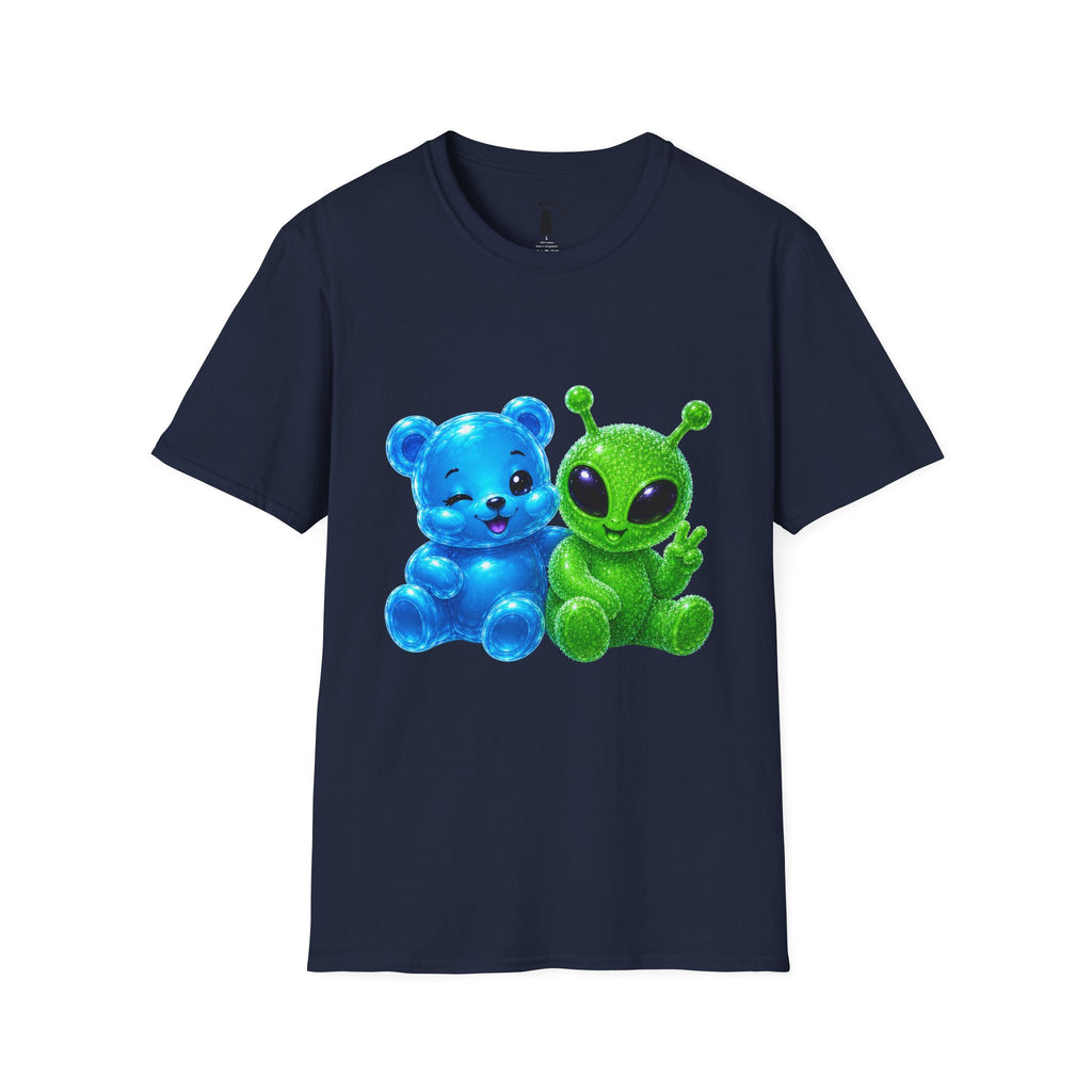 We Come in Peace, Oozy Bear & Alien Special Addition- Graphic Shirt