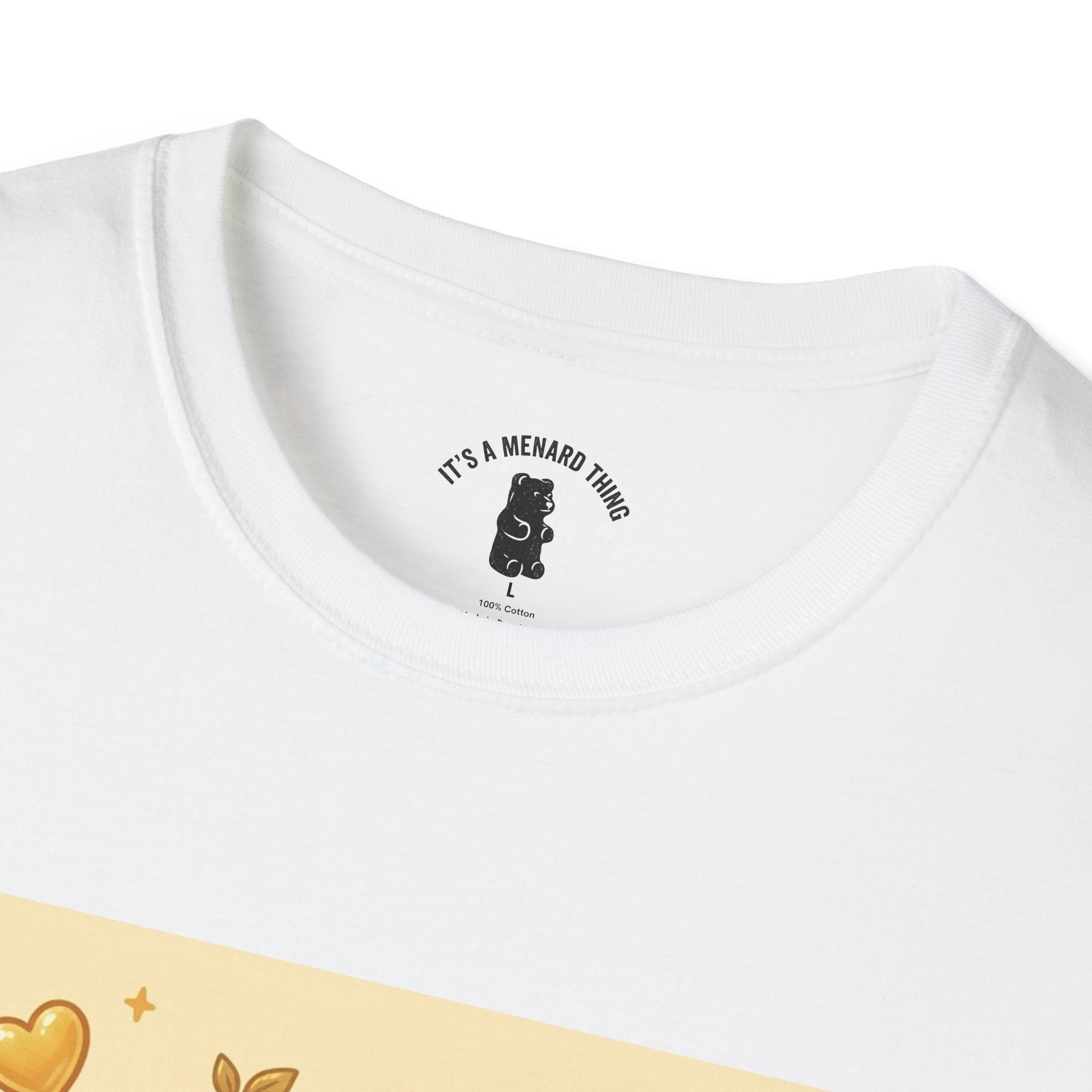 Honey Iced Tea on a Hot Day, Gooey Gummy Bear Tee — Cute Graphic T-Shirt