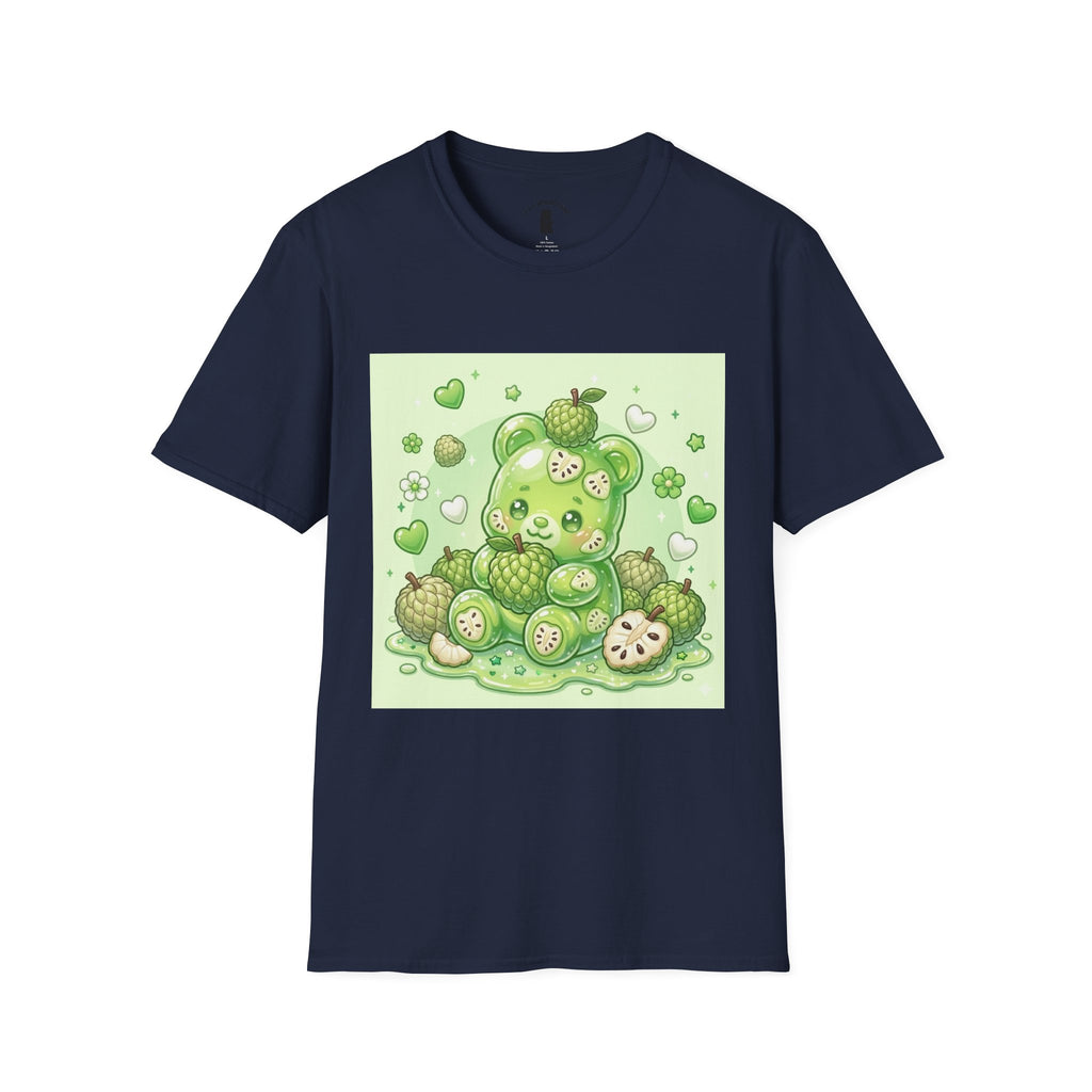 Yummy Ripe Sugar Apple, Exotic Oozy Gummy Bear- Kawaii Graphic Shirt