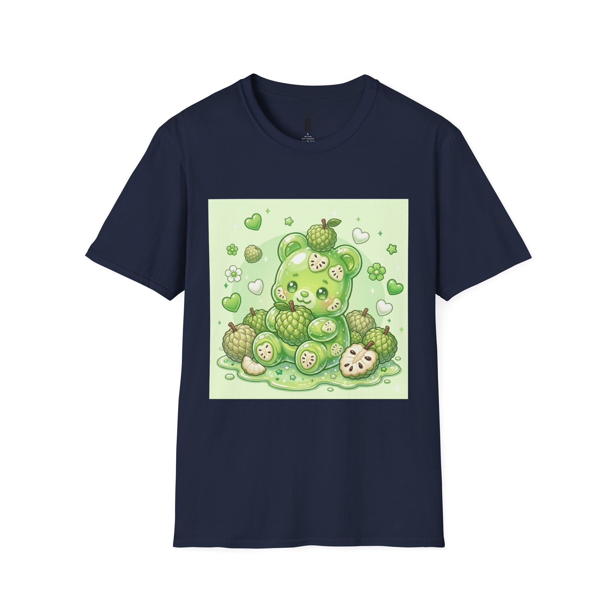Yummy Ripe Sugar Apple, Exotic Oozy Gummy Bear- Kawaii Graphic Shirt
