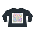 Pastel Birthday Oozy Bear Party Bash, Special Friends Celebration- Graphic Long Sleeve Shirt