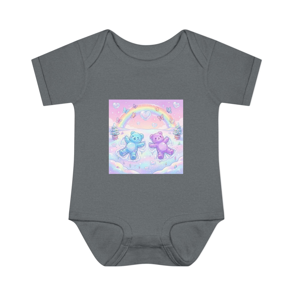 Twin Snow Angel Gooey Gummy Bears Infant Bodysuit — Cute Baby Onesie