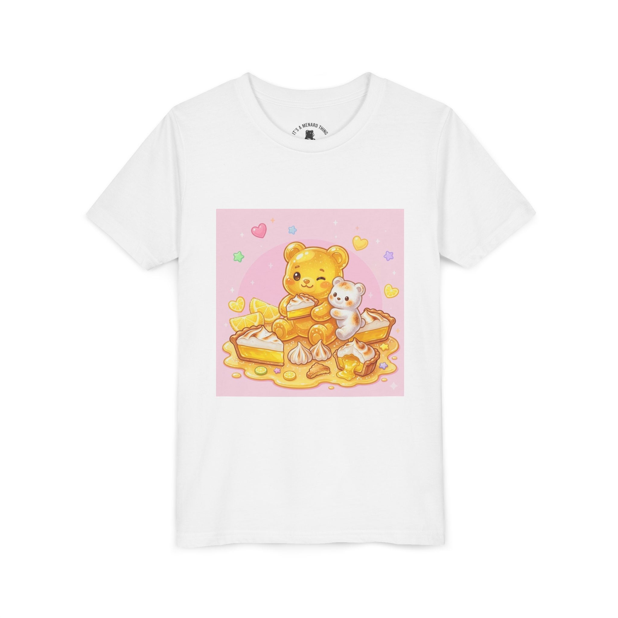 Lemon Meringue Pie Gooey Gummy bear Youth Tee