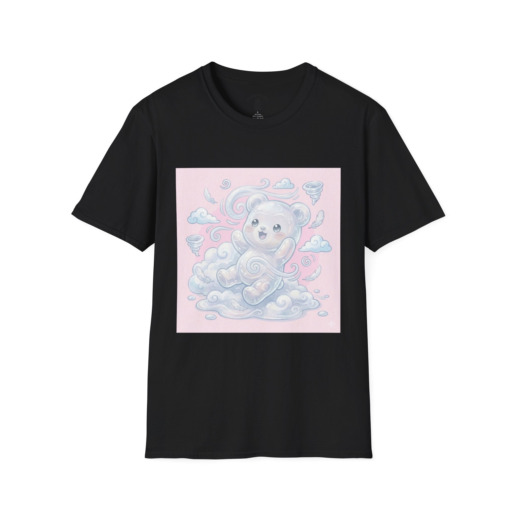 Elemental, Air White Gooey Gummy Bear — Pastel Graphic Tee