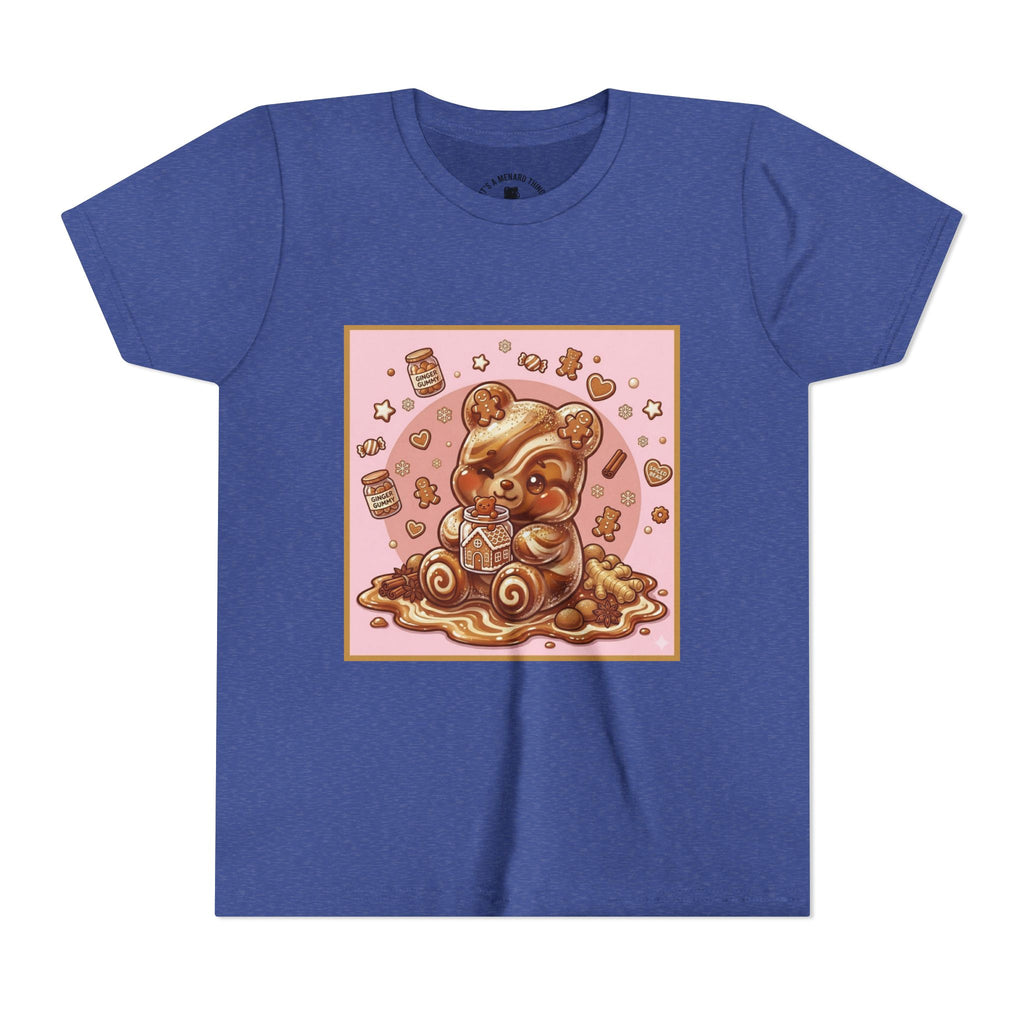 Gooey Gummy Bear Ginger Bread Graphic Youth T-Shirt