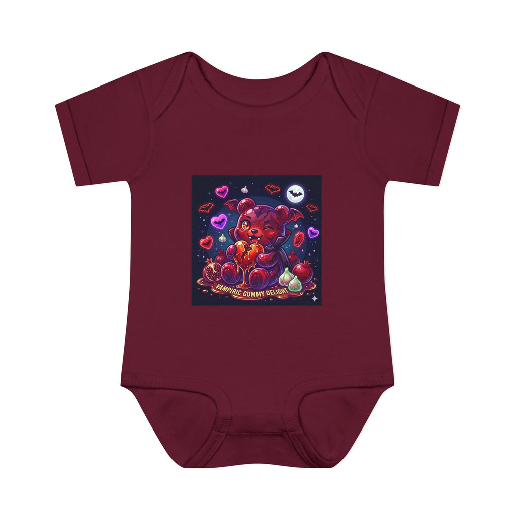 Baby Bodysuit - Cute Vampire Gooey Gummy Bear
