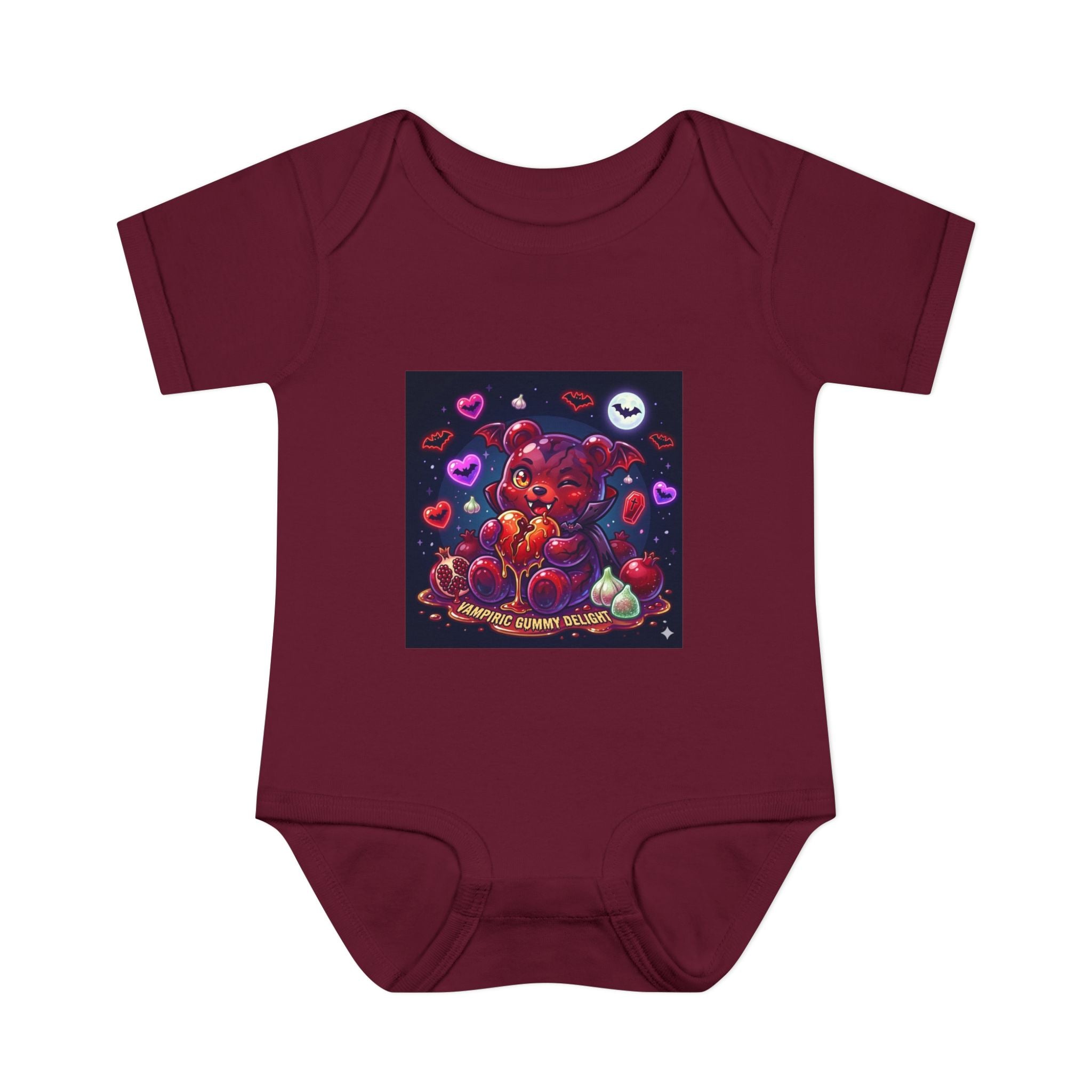 Baby Bodysuit - Cute Vampire Gooey Gummy Bear